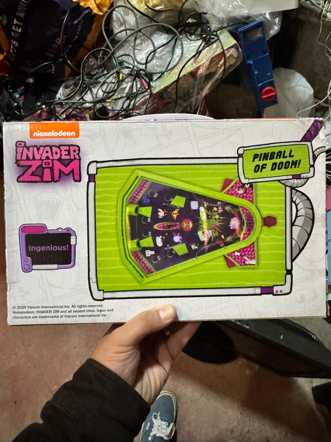 Nickelodeon Invader Zim Pinball of Doom Classic Pinball Game - photo 2