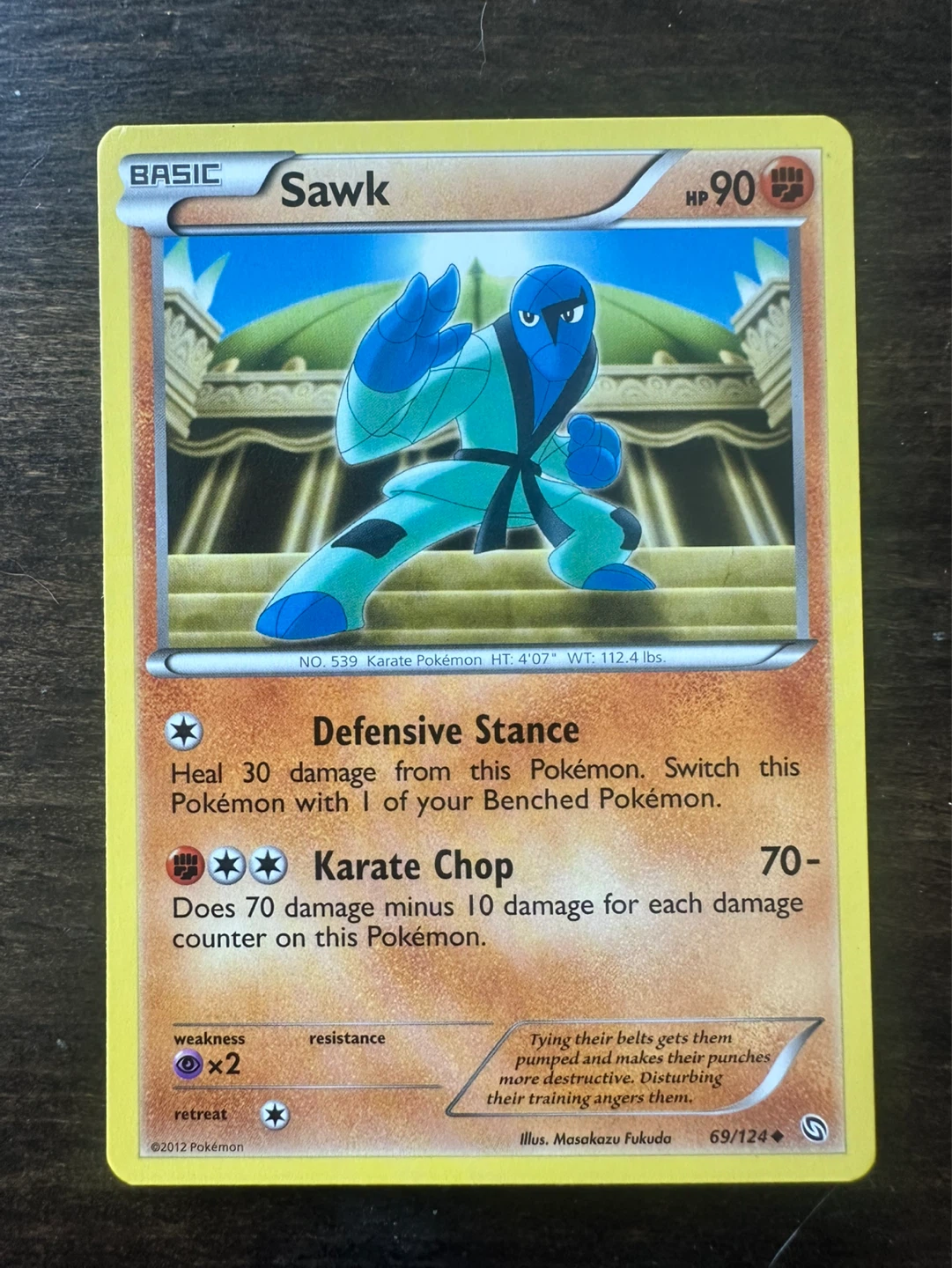 Lot of 3 Pokemon Cards - Sawk, Exeggcute, Fennekin - photo 2