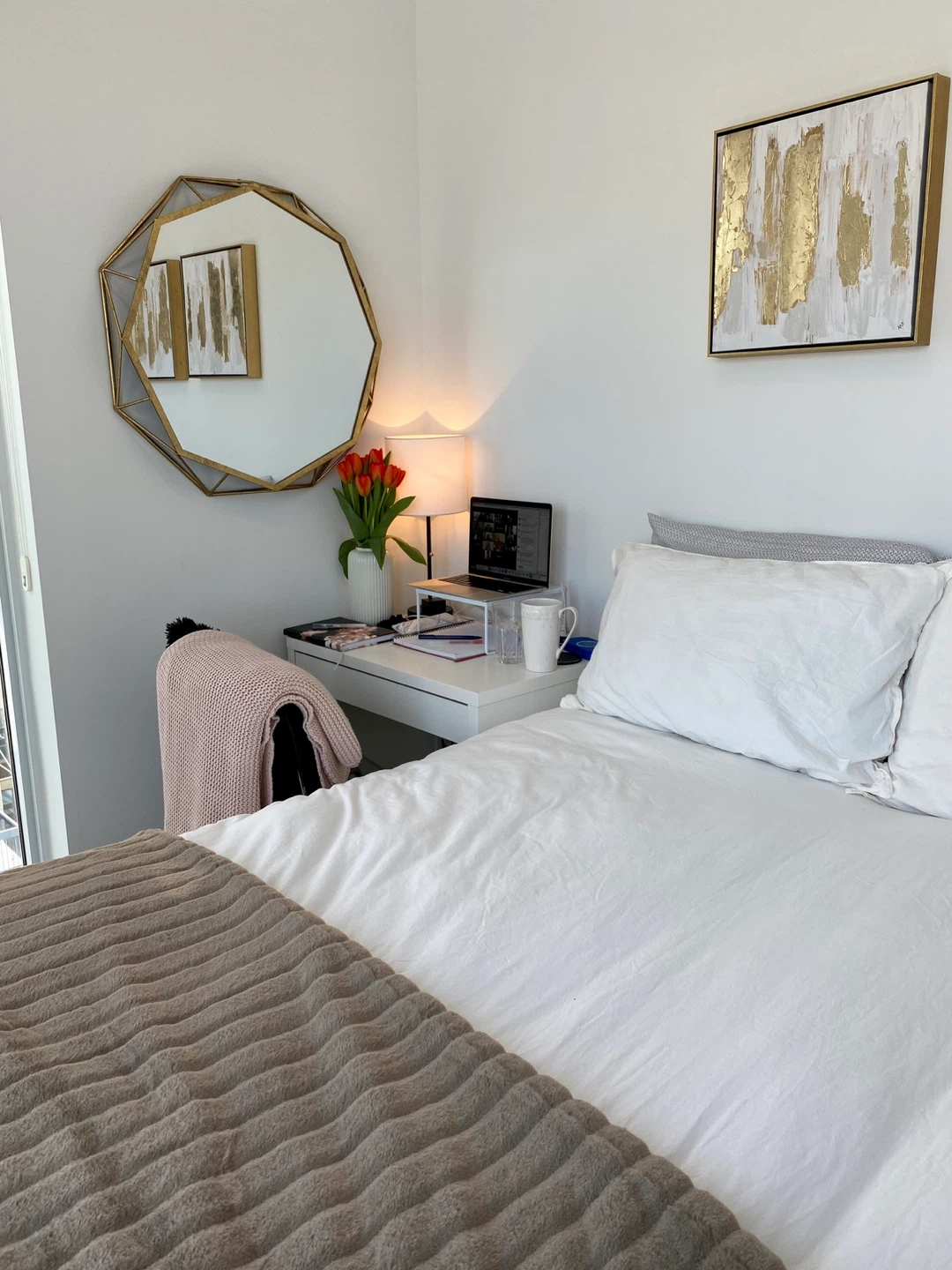Gold Wall Mirror