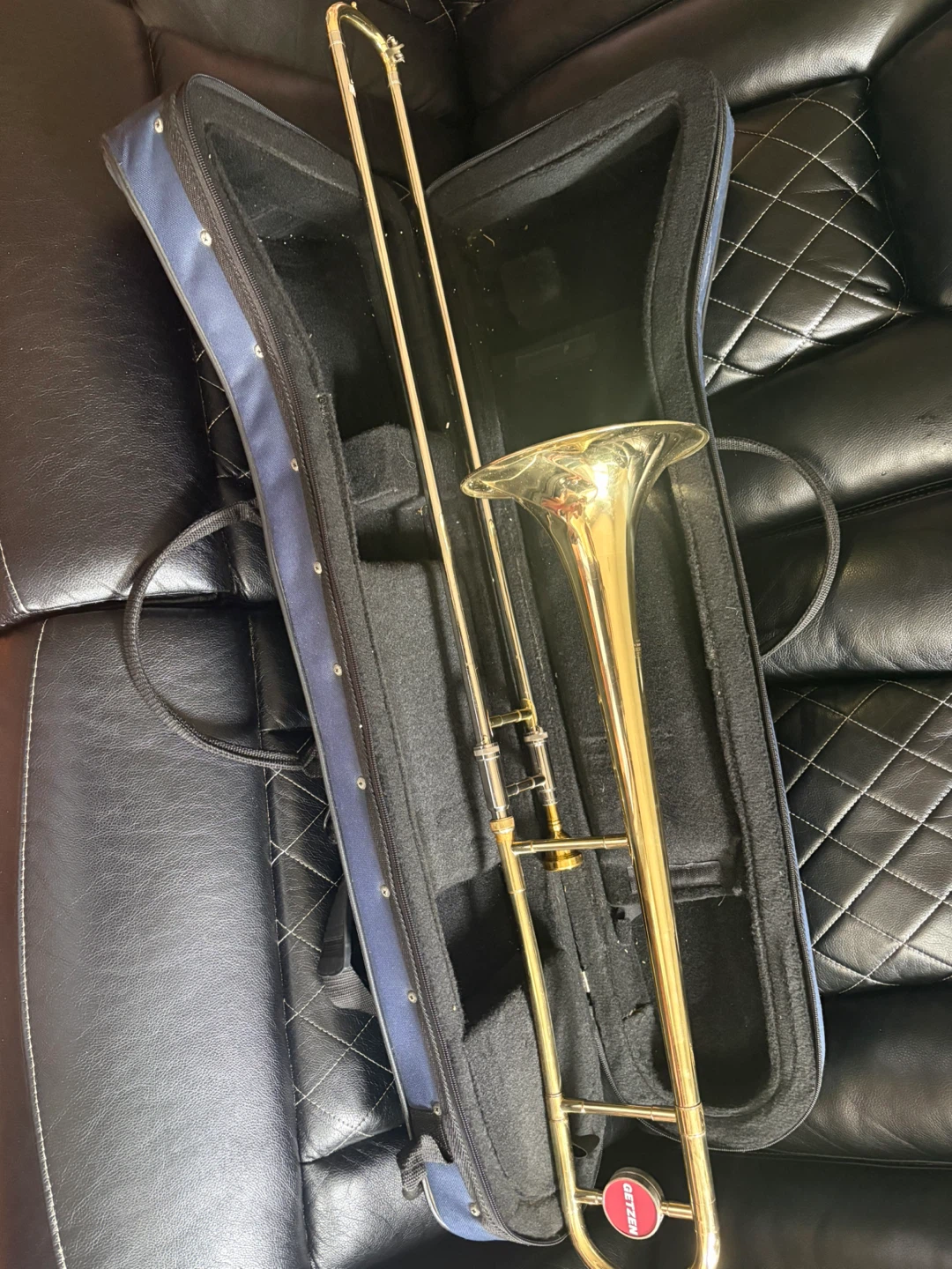 Getzen Trombone with Case - photo 2