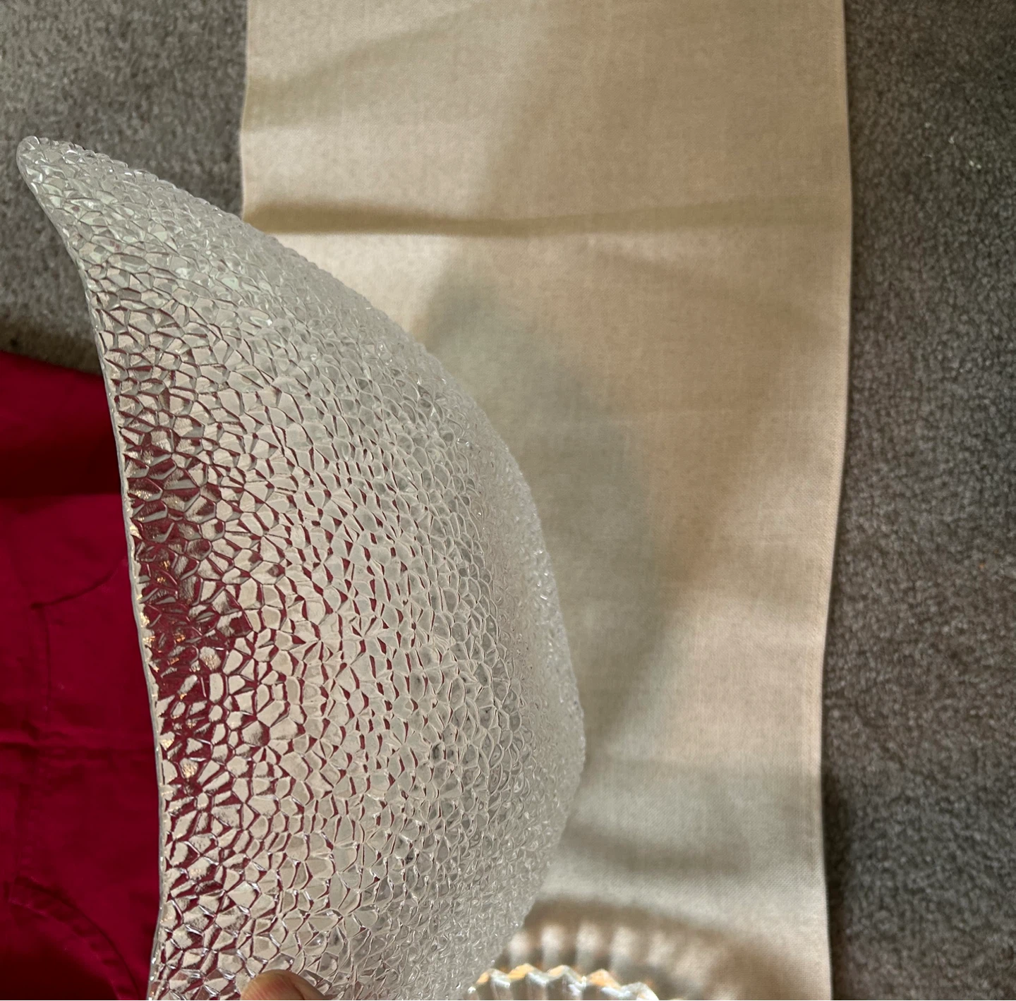 I Love NY T-Shirt, Burgundy Apron, and Glass Dishes - photo 3