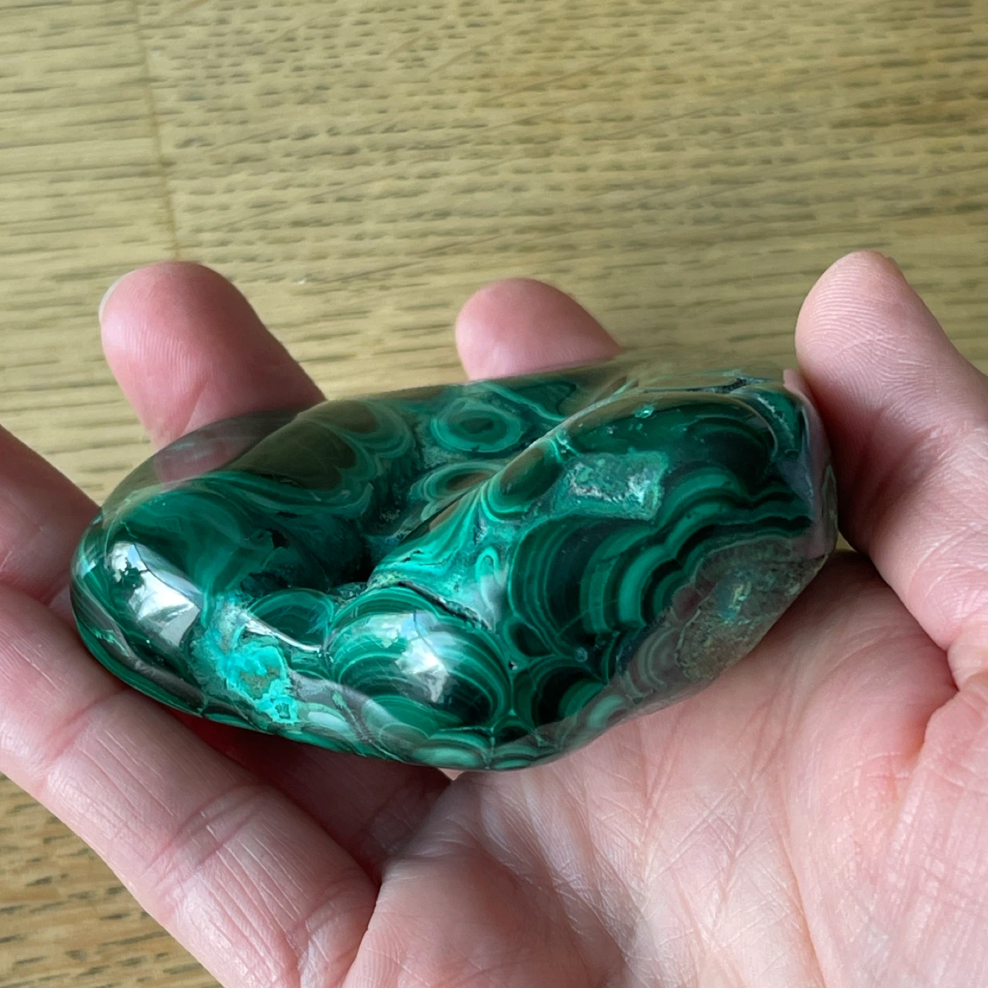 Natural Malachite specimen - Transformation & Connection - photo 3
