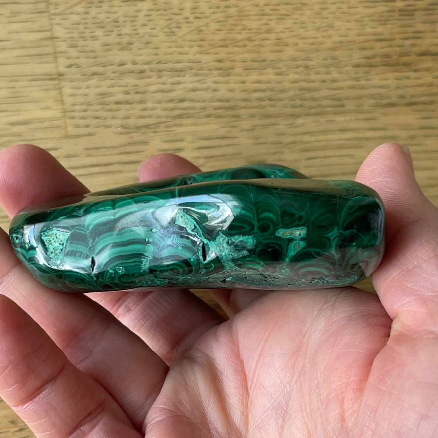 Natural Malachite specimen - Transformation & Connection - photo 4