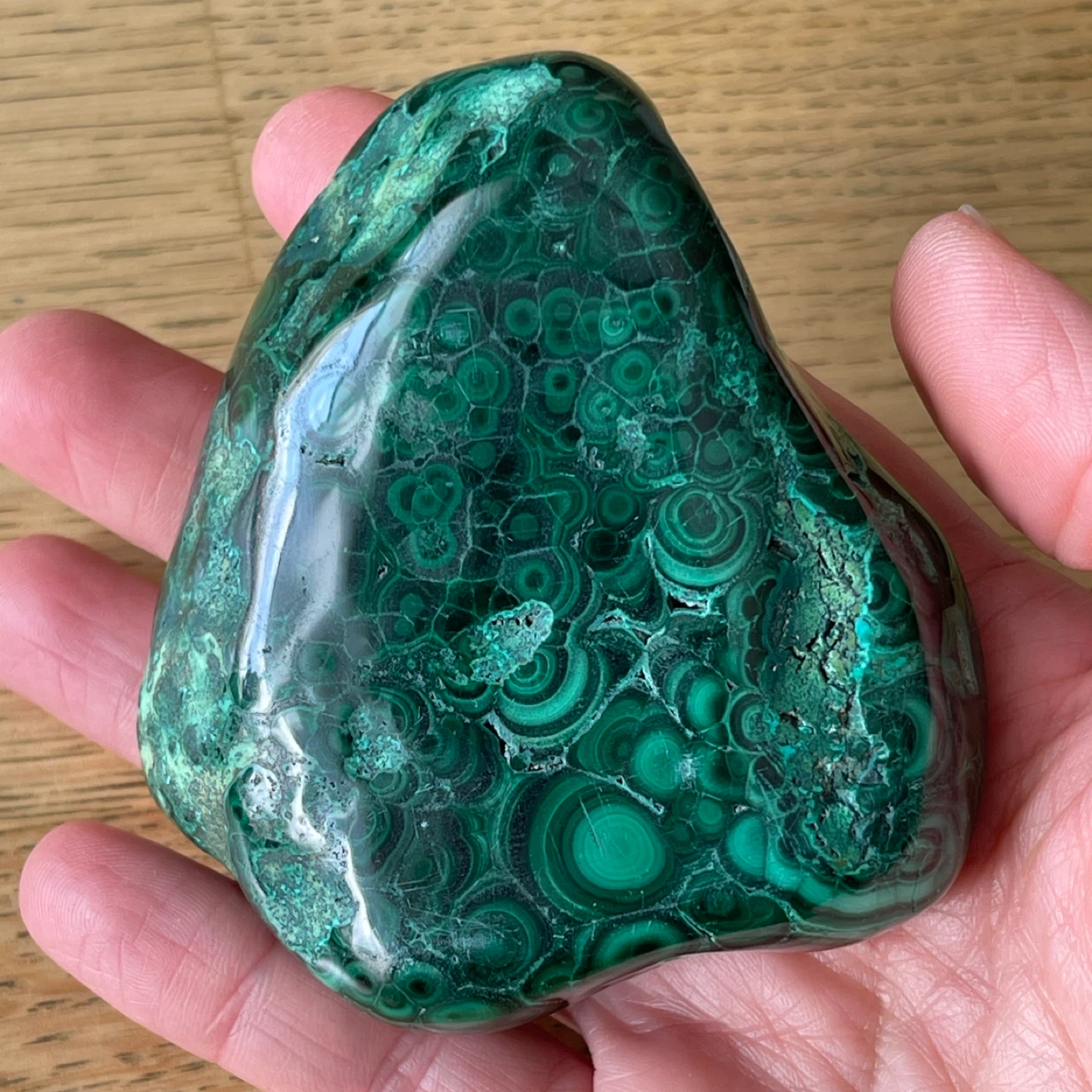 Natural Malachite specimen - Transformation & Connection - photo 5