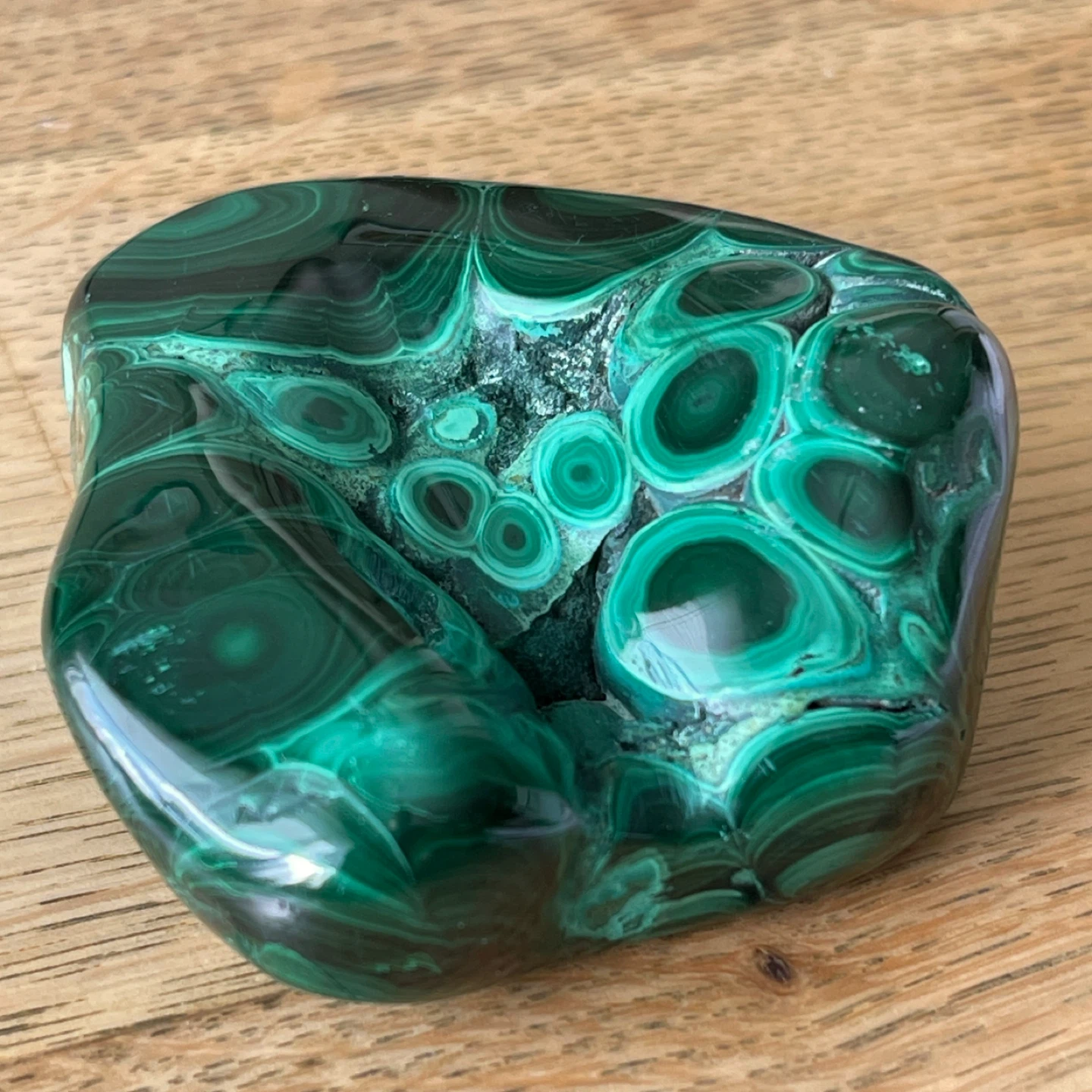 Natural Malachite specimen - Transformation & Connection - photo 2
