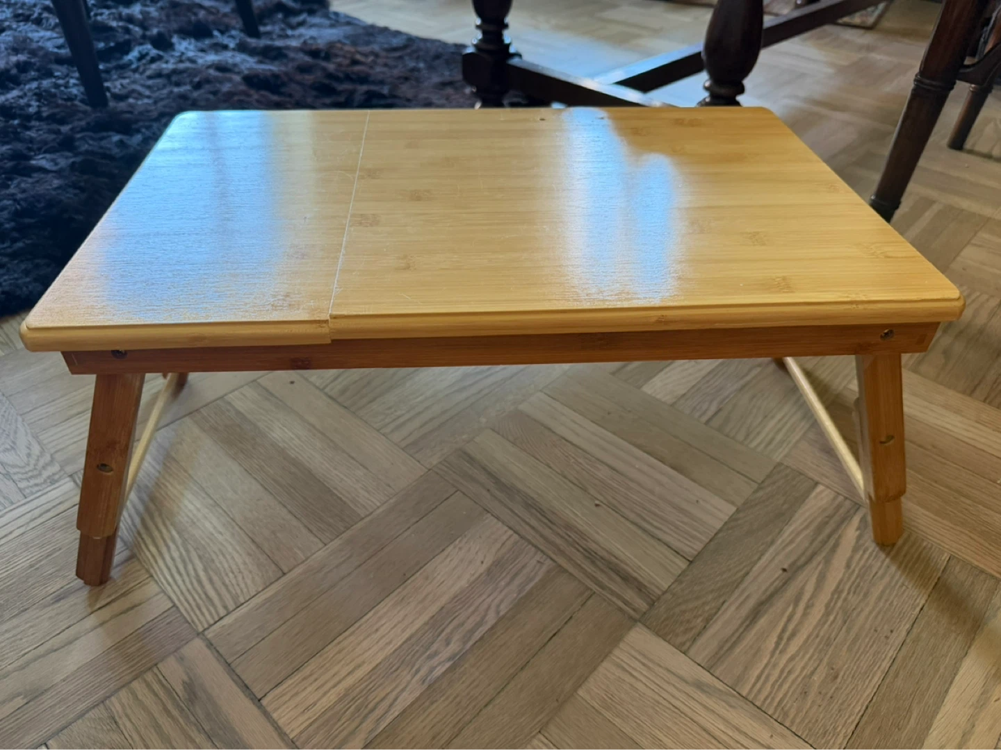 Bamboo Foldable Laptop Desk - photo 2