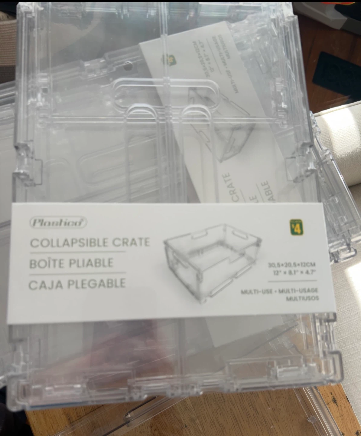 9 Plasticoll Collapsible Crate