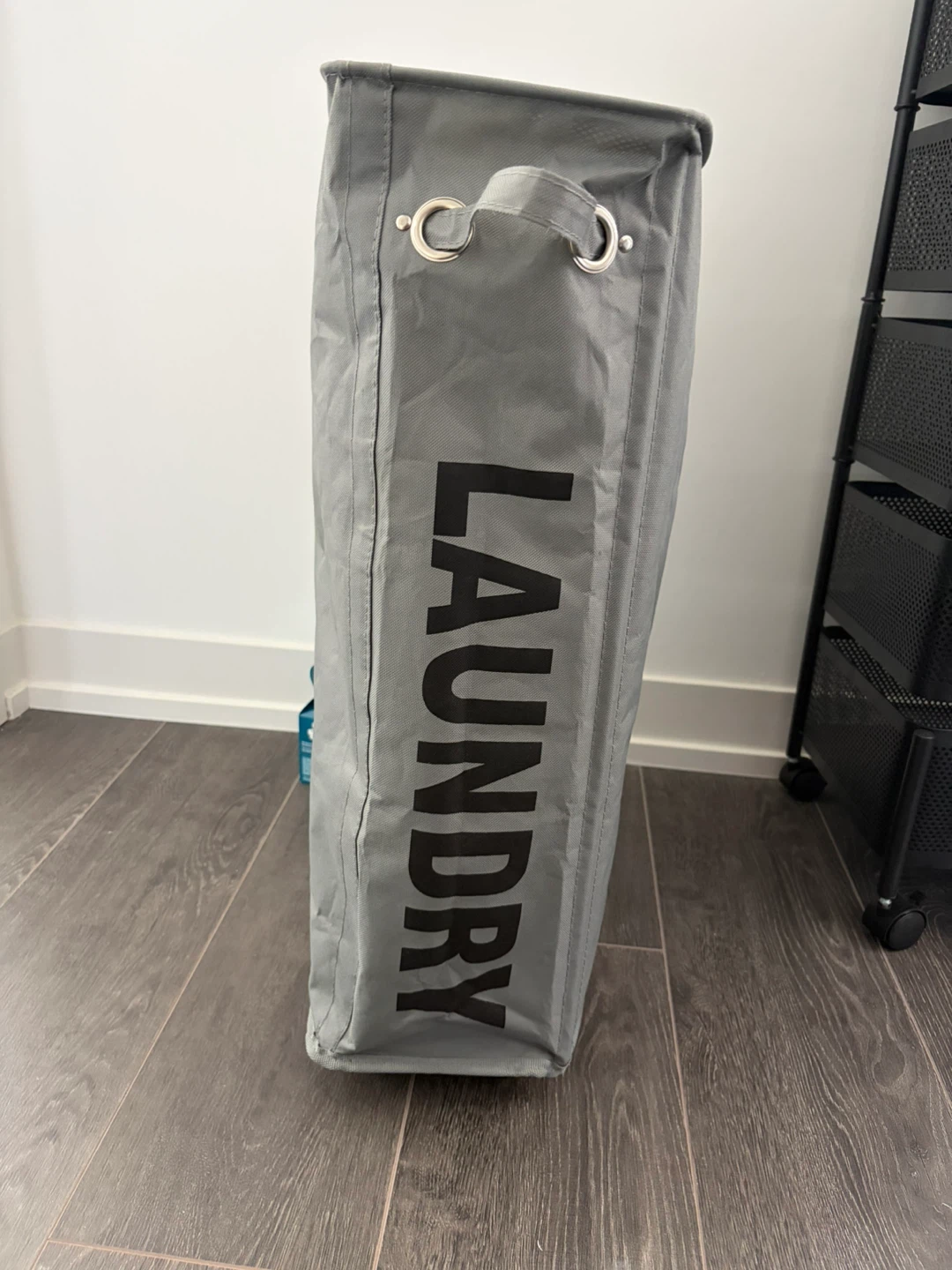 Grey Laundry Hamper