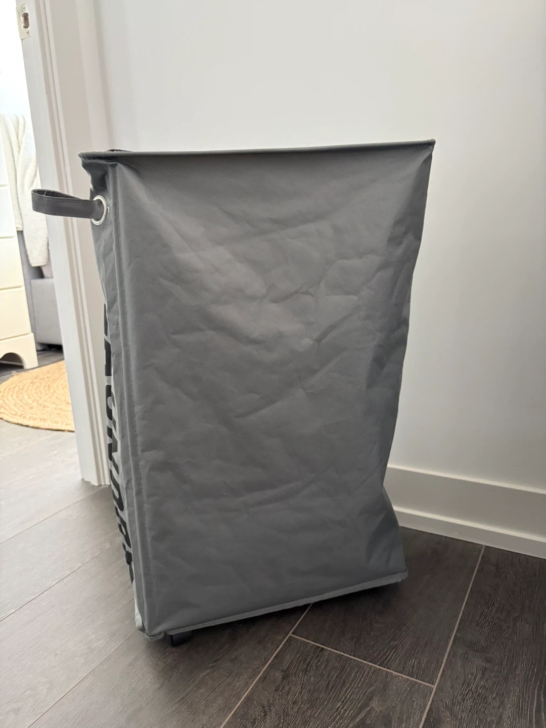 Grey Laundry Hamper - photo 2