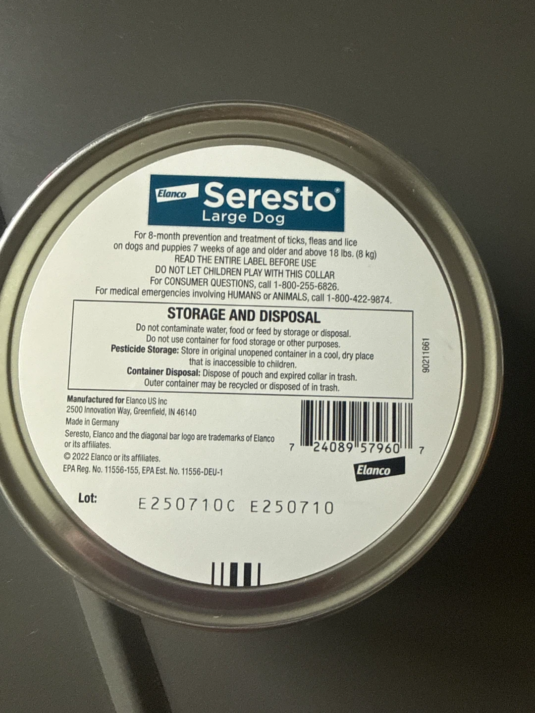 Seresto Large Dog Flea and Tick Collar - 8 Month Protection - photo 3