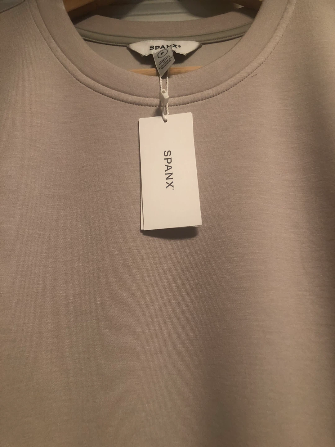 SPANX Taupe Sweatshirt Dress Size P - photo 2