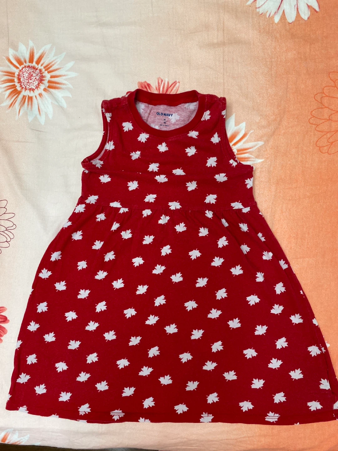 Old Navy Girls Red Dress Size 4T