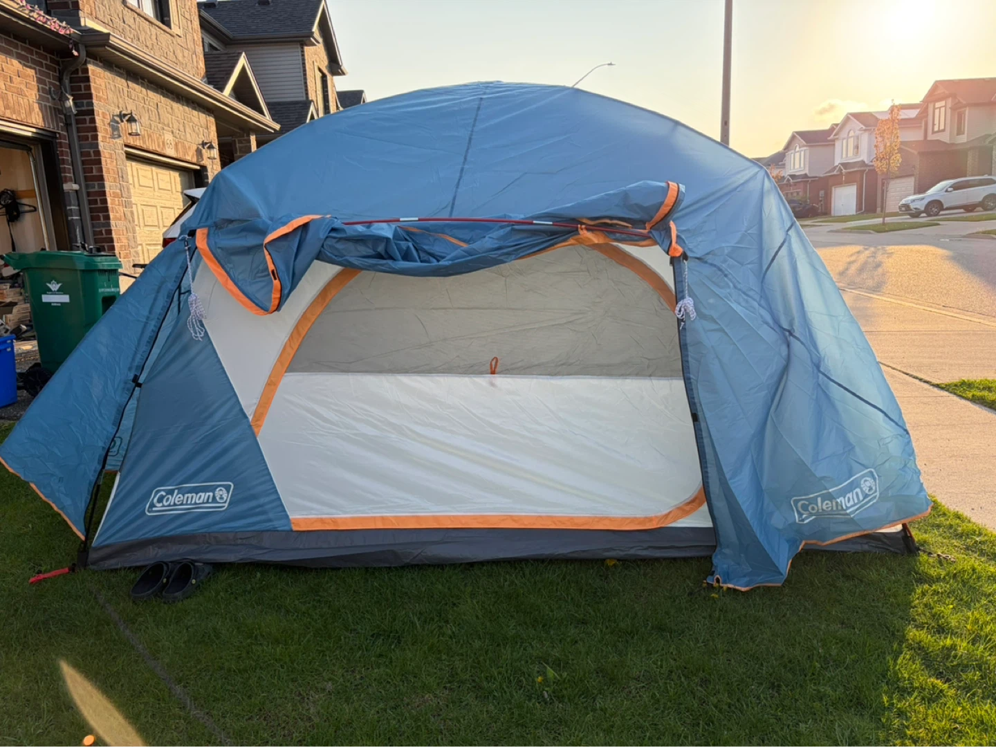 Coleman Blue Camping Tent 8 person