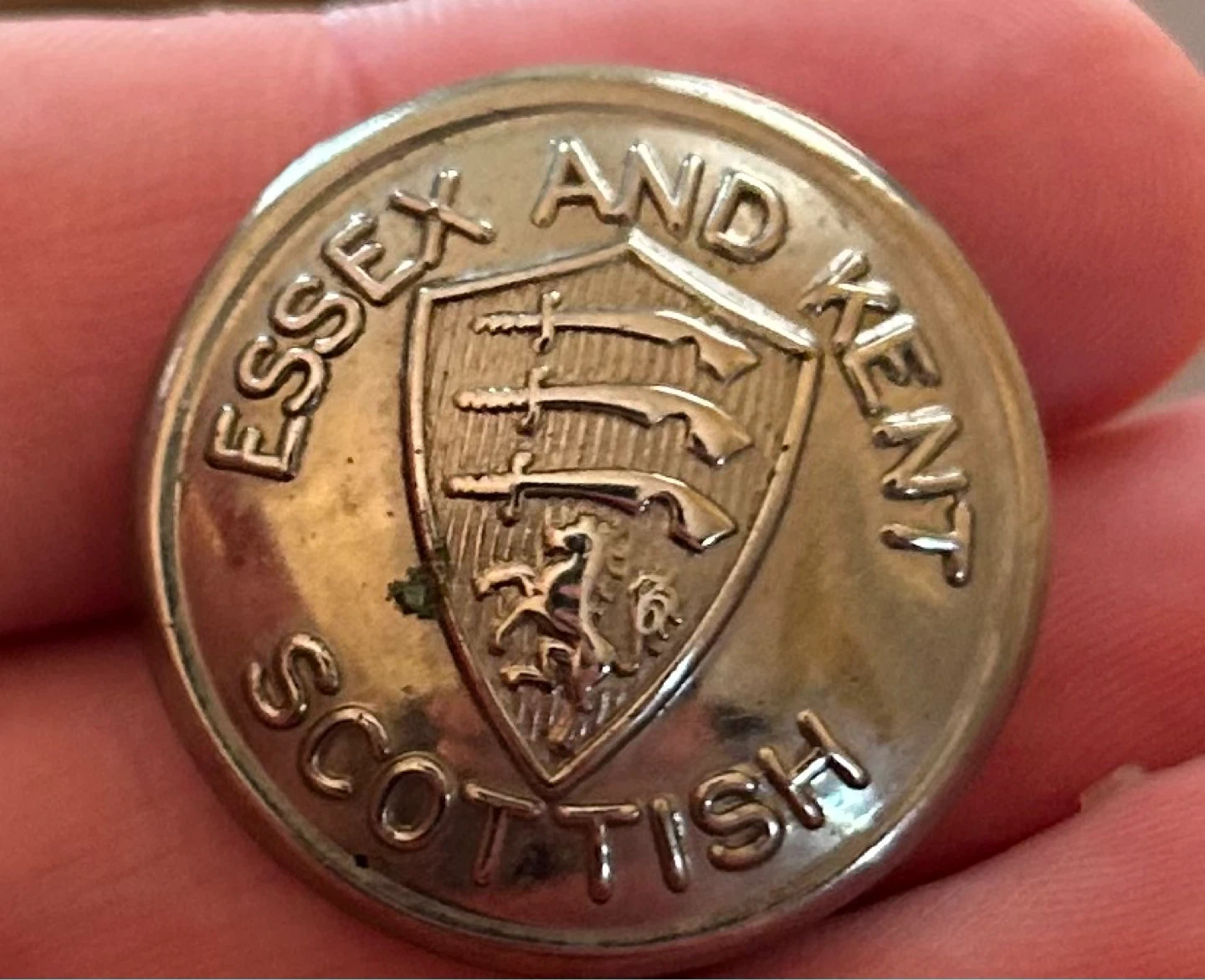 Antique Essex and Kent Scottish Button - Scully. Ltd. Montreal