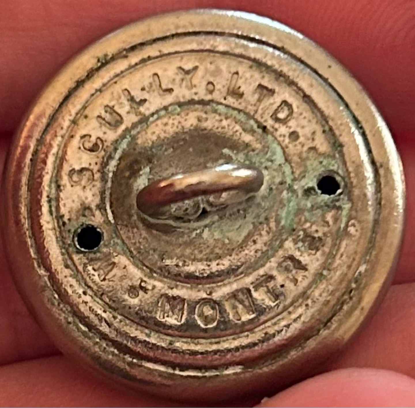 Antique Essex and Kent Scottish Button - Scully. Ltd. Montreal - photo 2