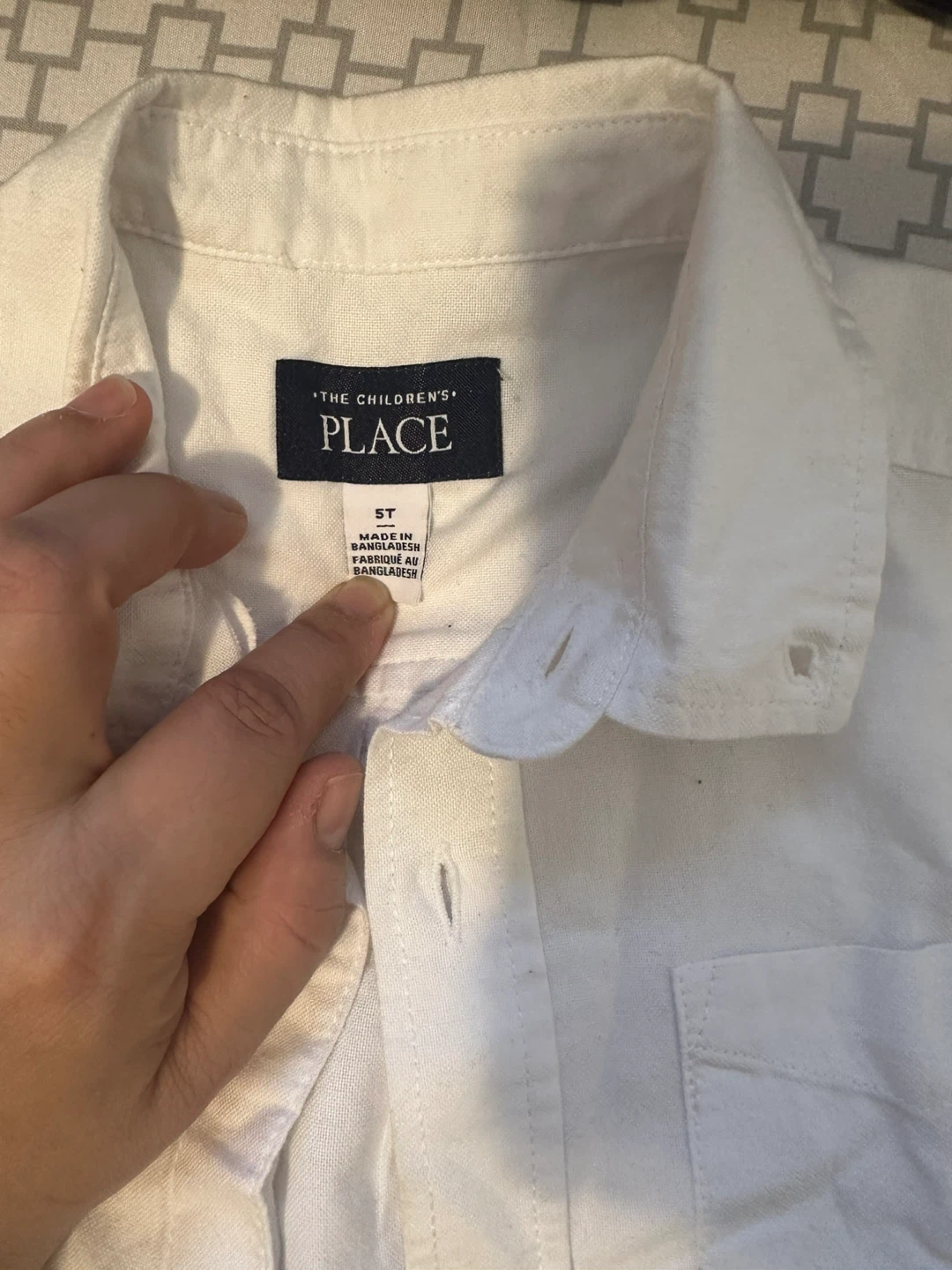Nautica & The Children's Place Boys 5T Shirt and Pants Set - photo 2
