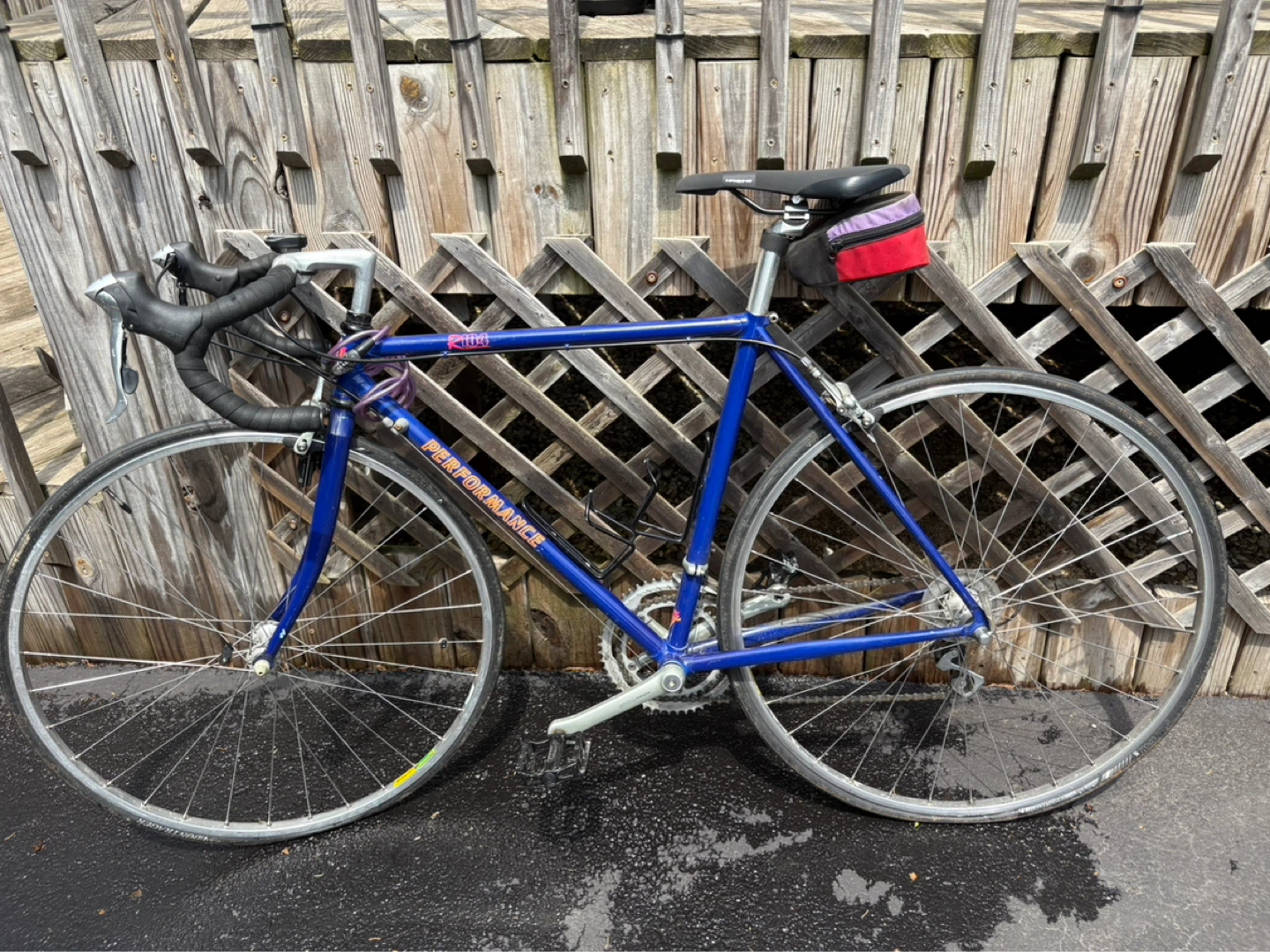 Blue Performance Road Bike Vintage 1994 - photo 2
