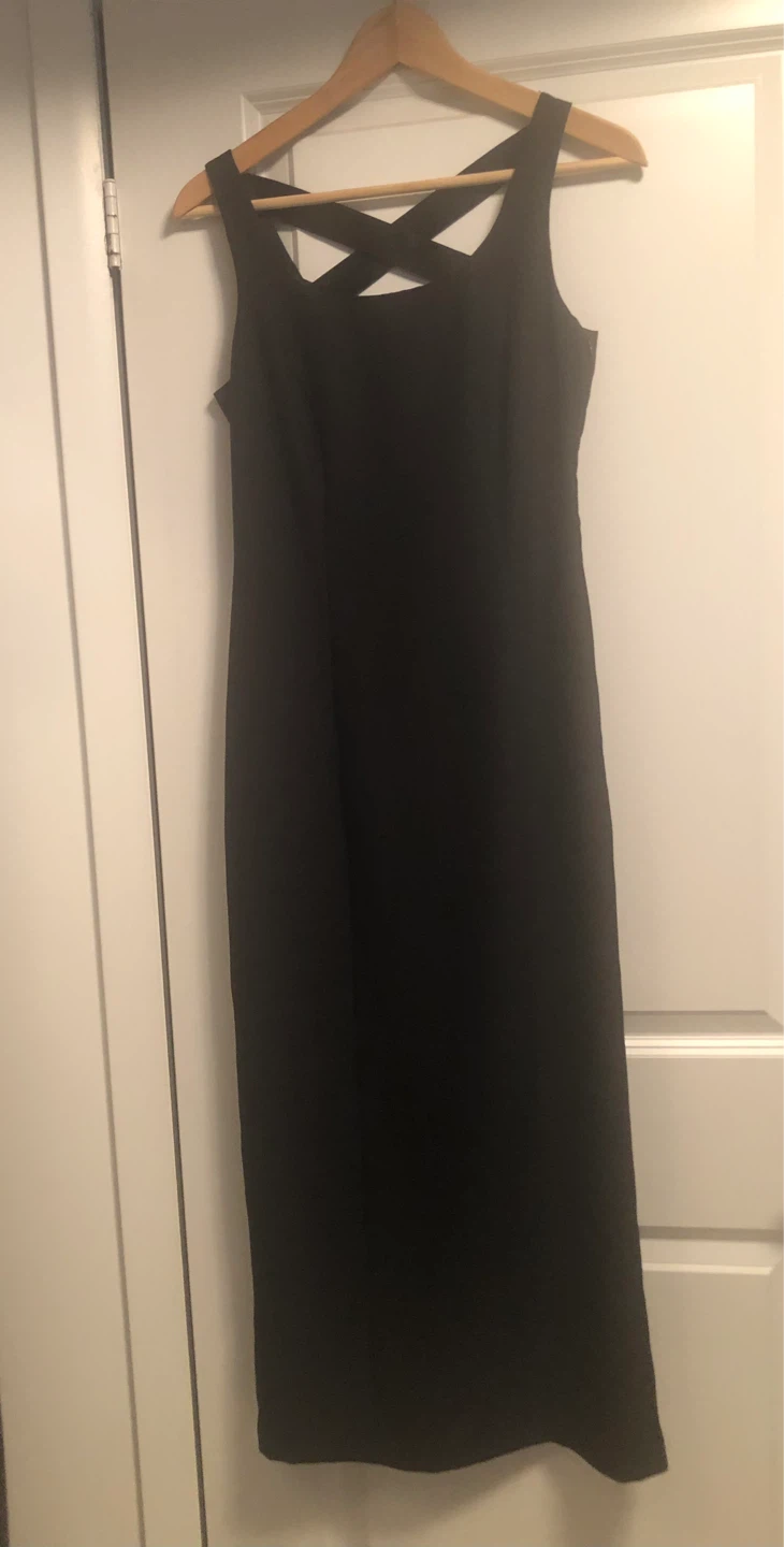 Joseph Ribkoff Black Maxi Dress Size 4