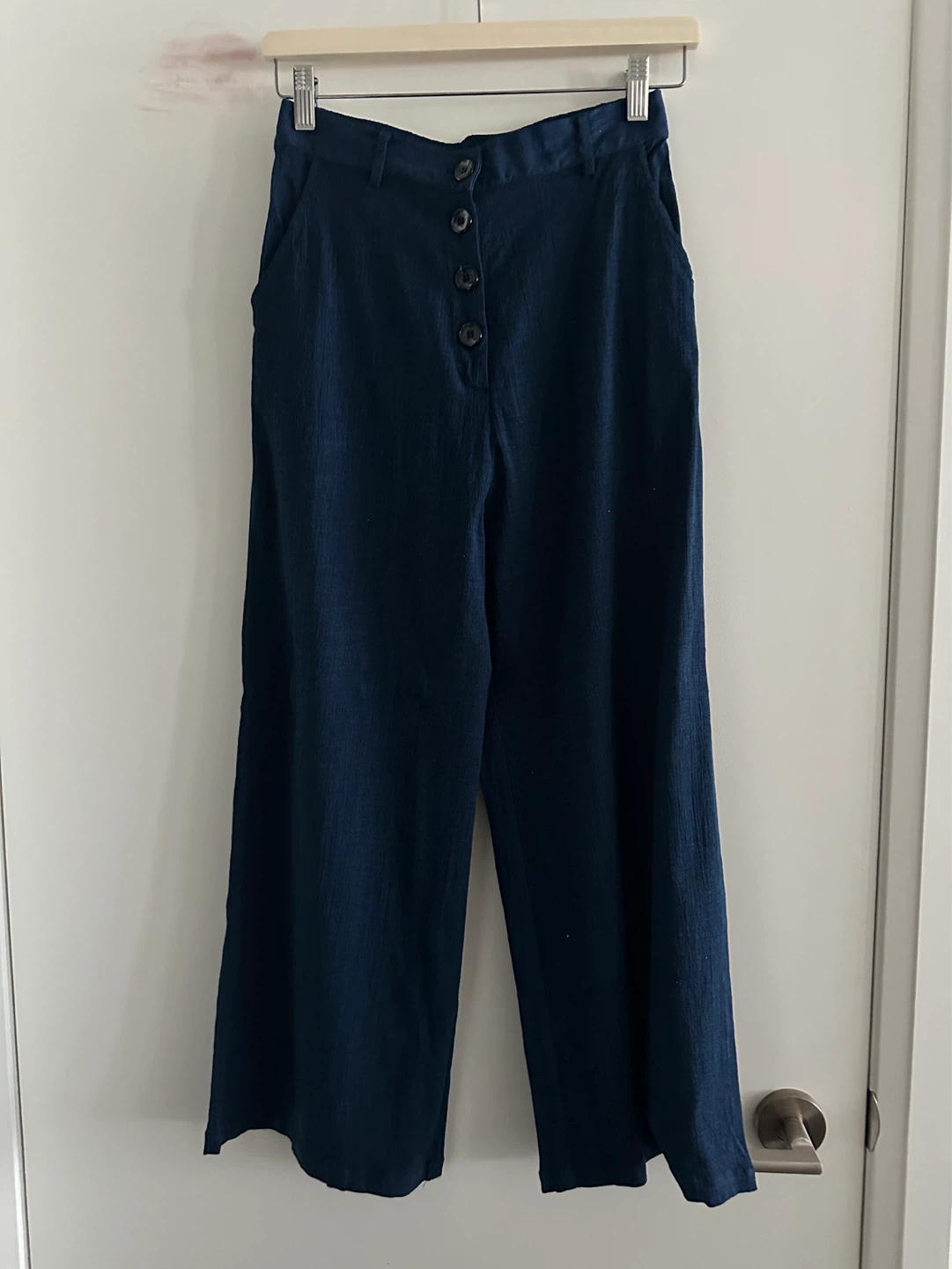 Zink London Navy Pants Size S