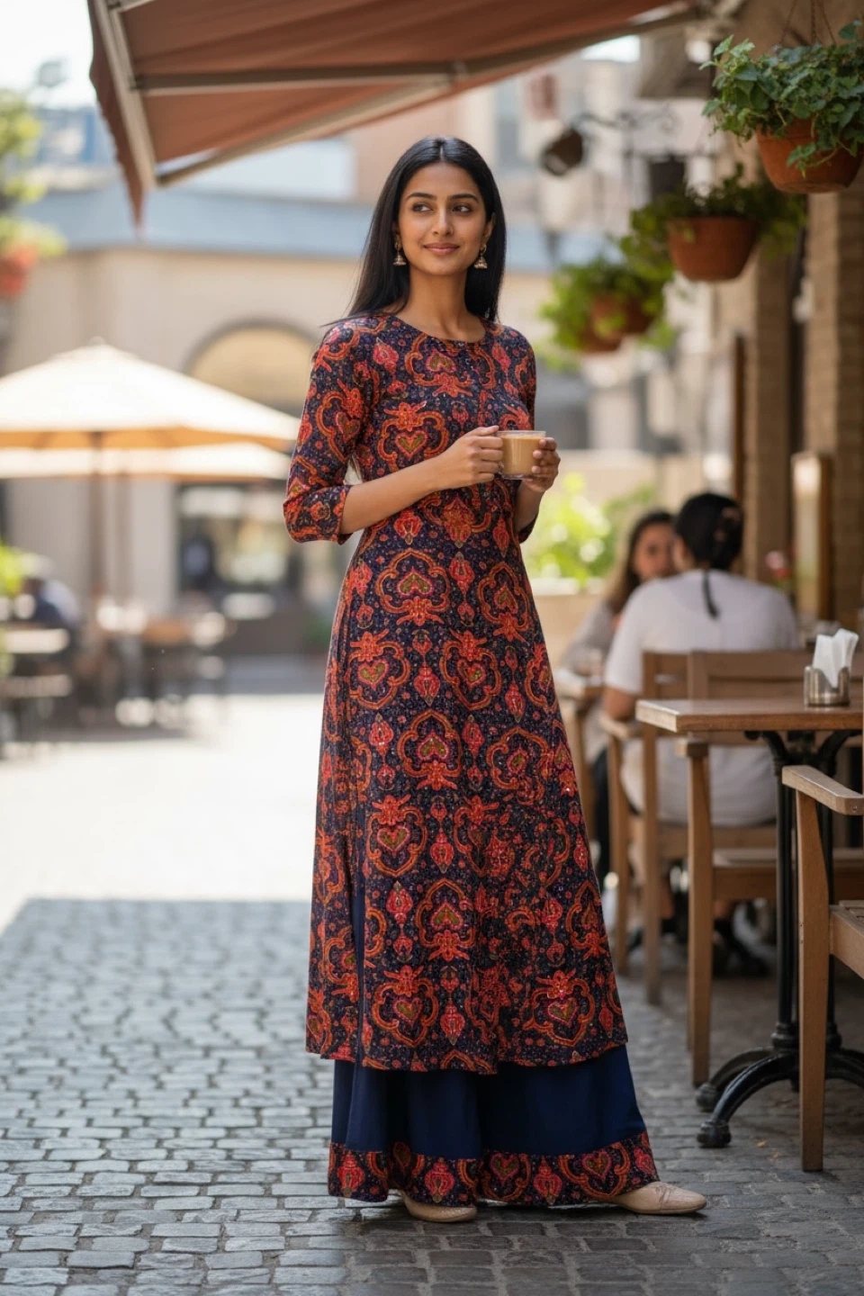 Saachi Women's Kurta and Palazzo set( New)