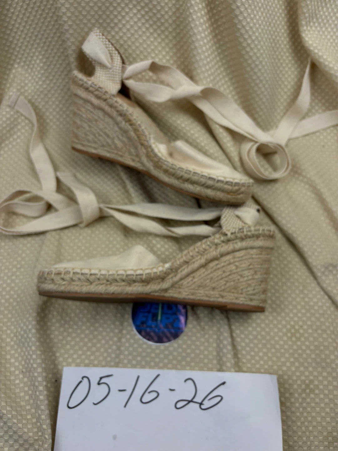 H&M’s Women's Espadrille Wedge Sandals size 7 us 38 eu - photo 3
