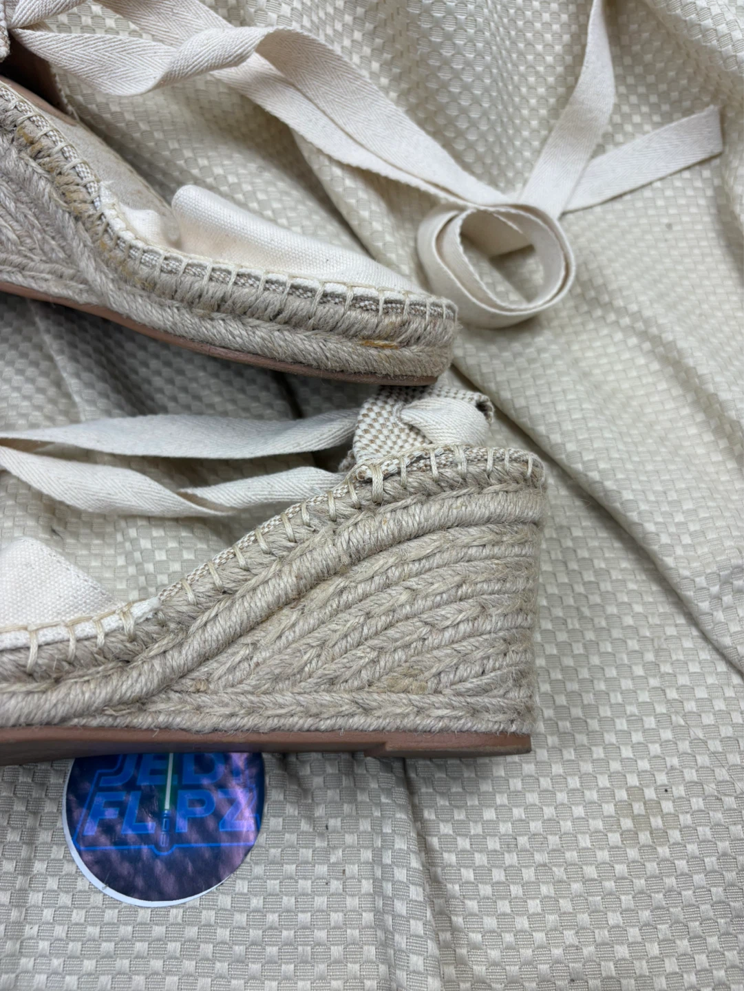 H&M’s Women's Espadrille Wedge Sandals size 7 us 38 eu - photo 4