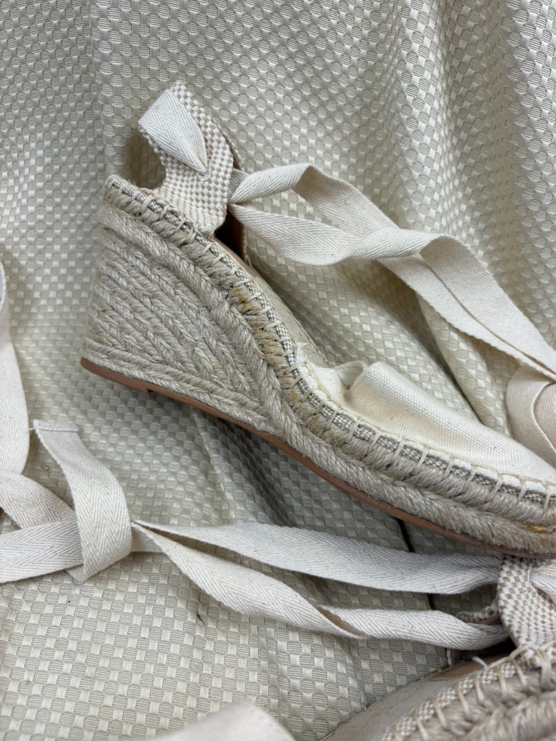H&M’s Women's Espadrille Wedge Sandals size 7 us 38 eu - photo 2
