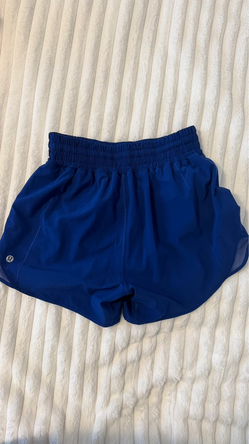Lululemon Blue Running Shorts