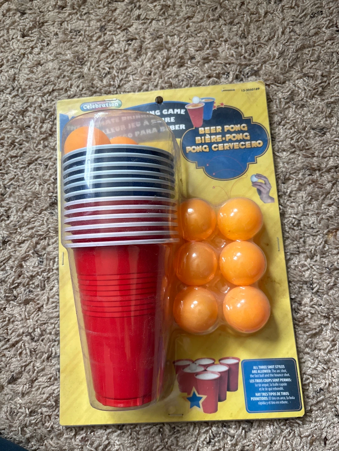 Beer Pong Game Set