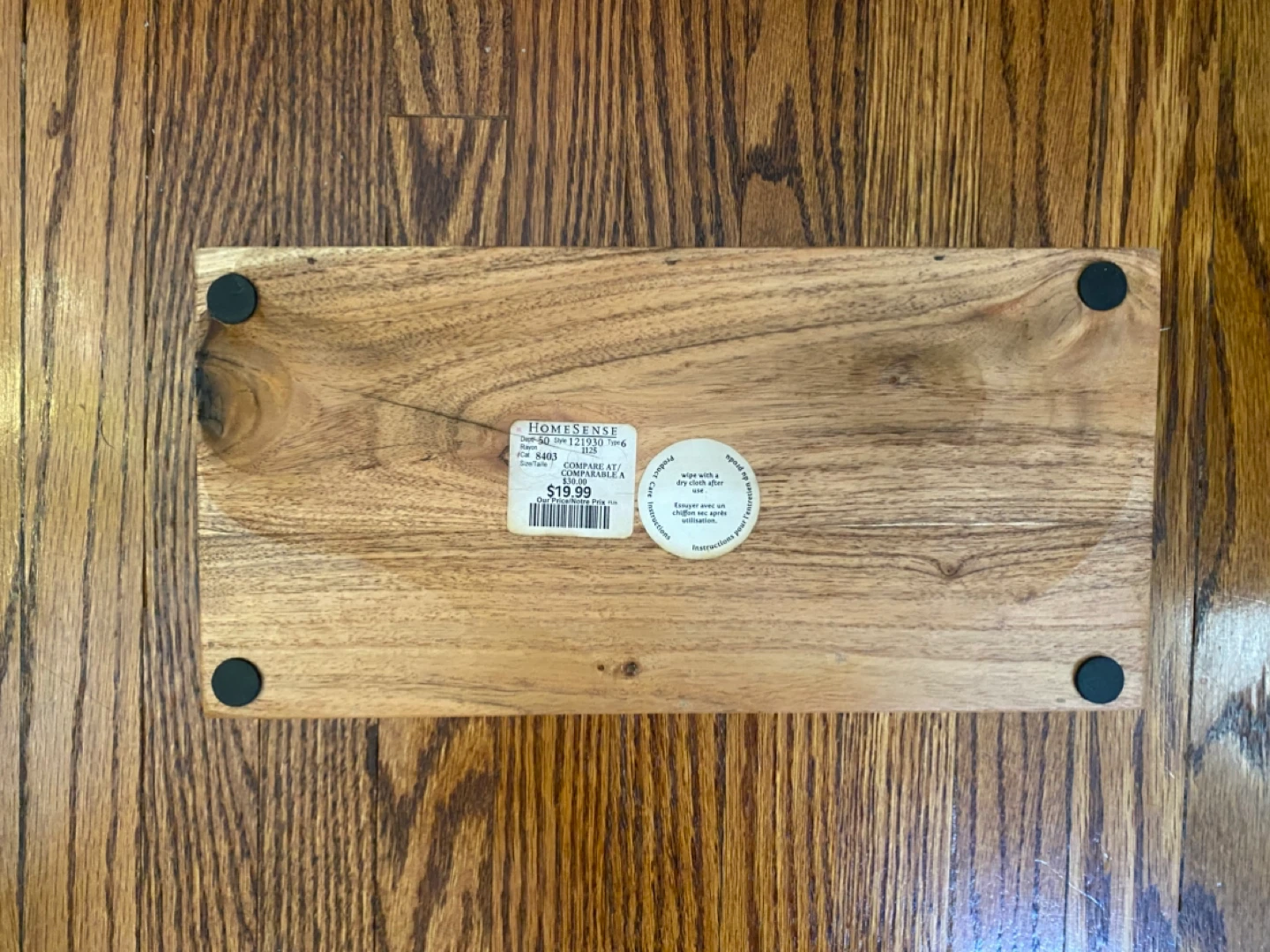 Candle+Soap in Wooden Tray - photo 2