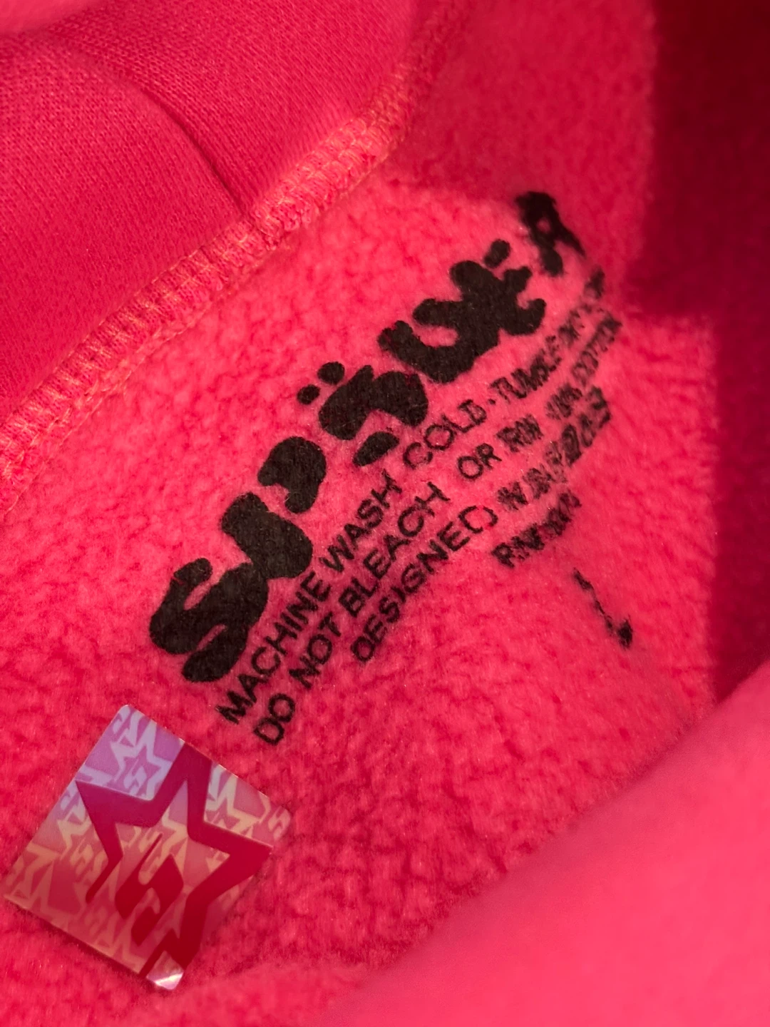 Pink Spider Hoodie - photo 5