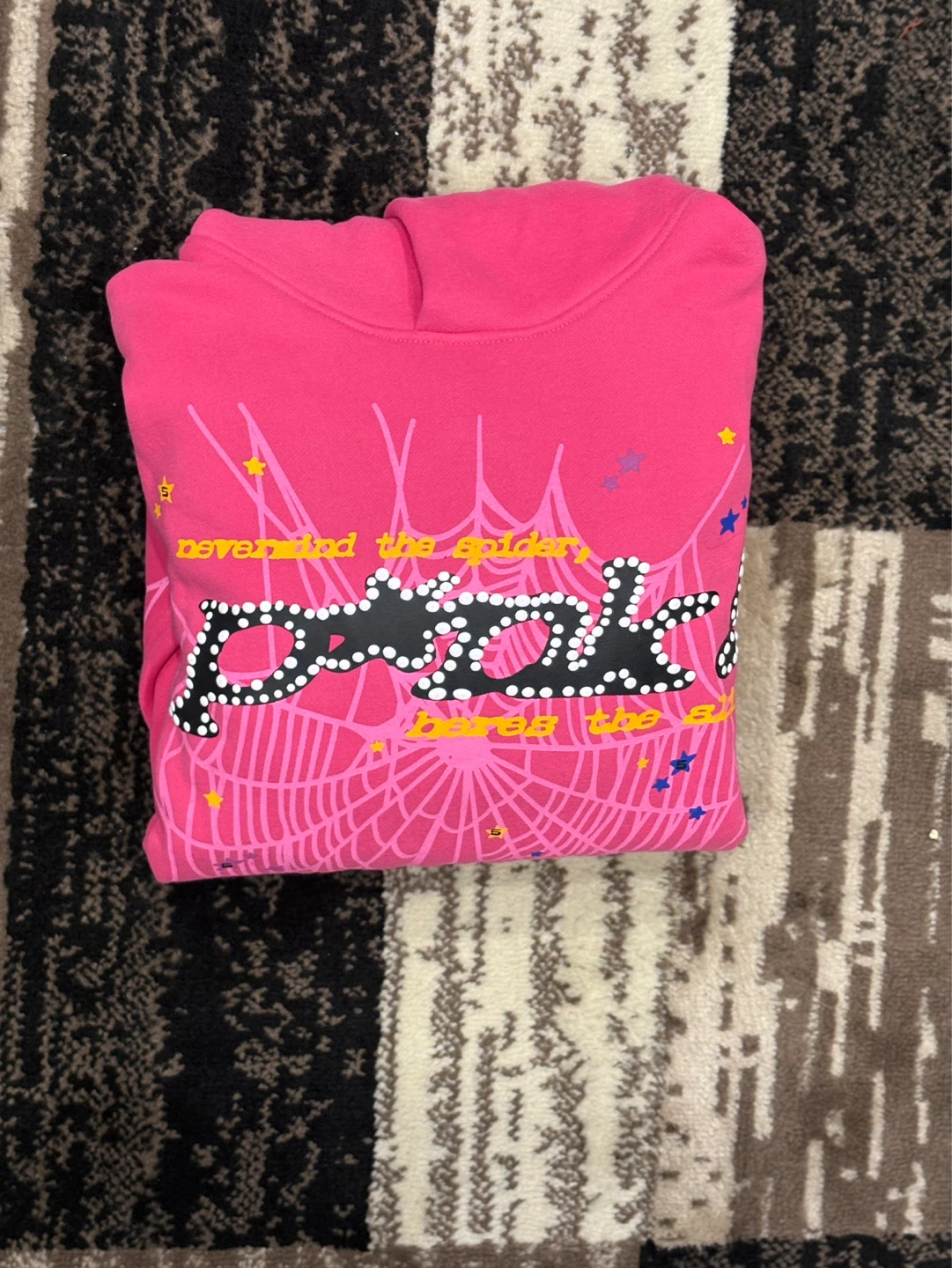 Pink Spider Hoodie - photo 4