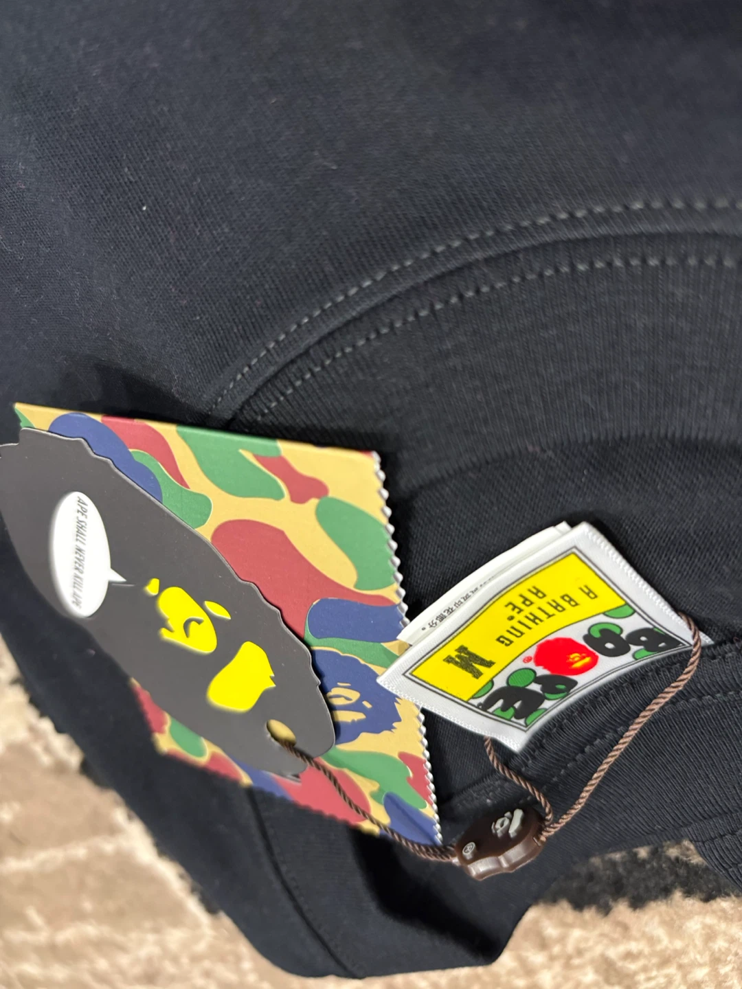 A Bathing Ape (BAPE) T-Shirt M Grey - photo 4