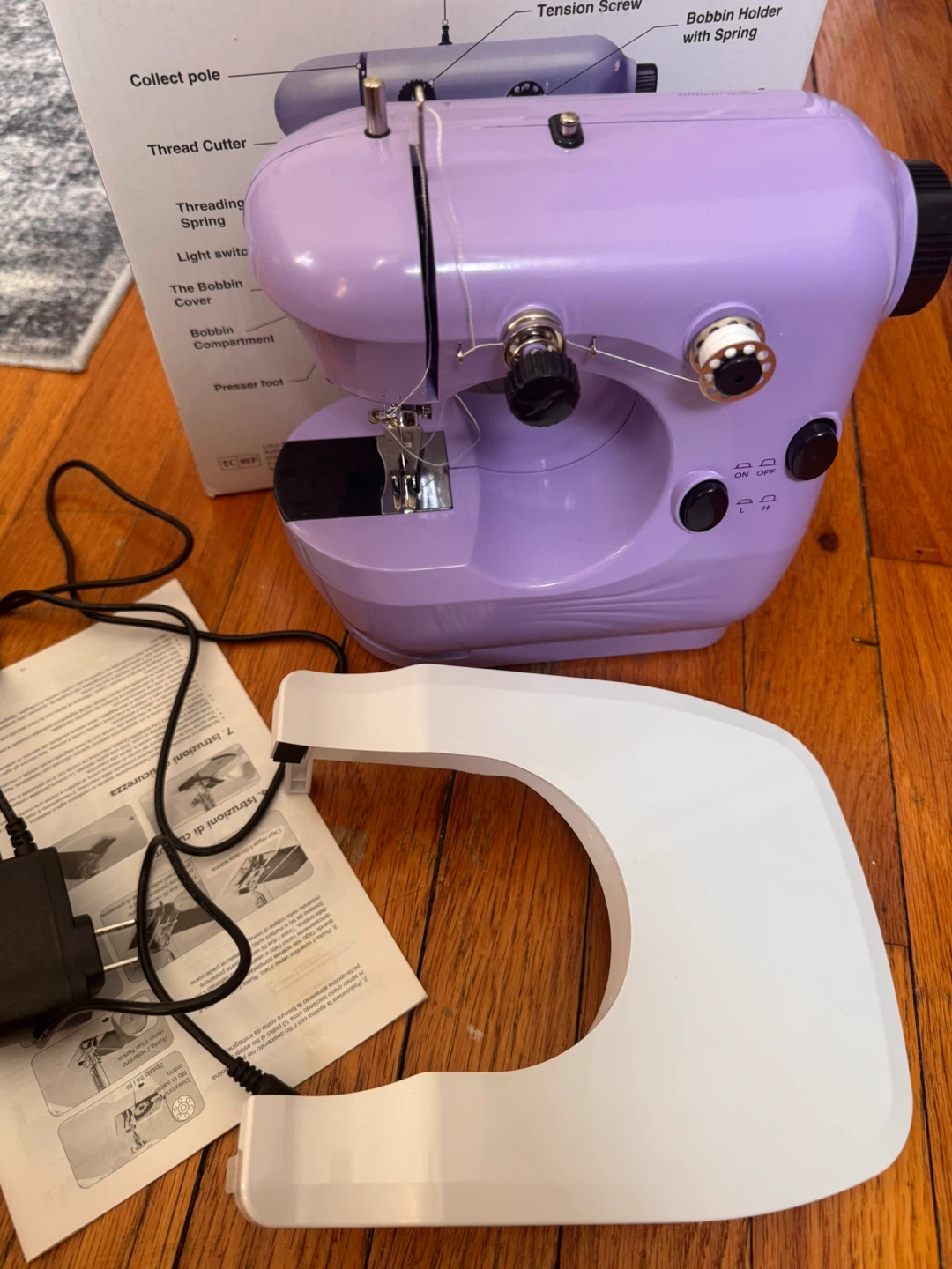 Jeteven 301 Electric Sewing Machine - photo 4