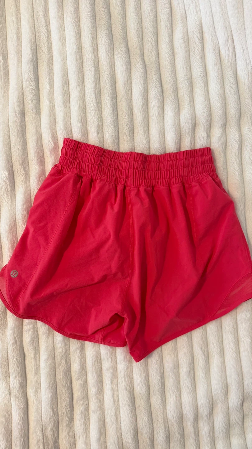 Lululemon Pink Hotty Hot Shorts