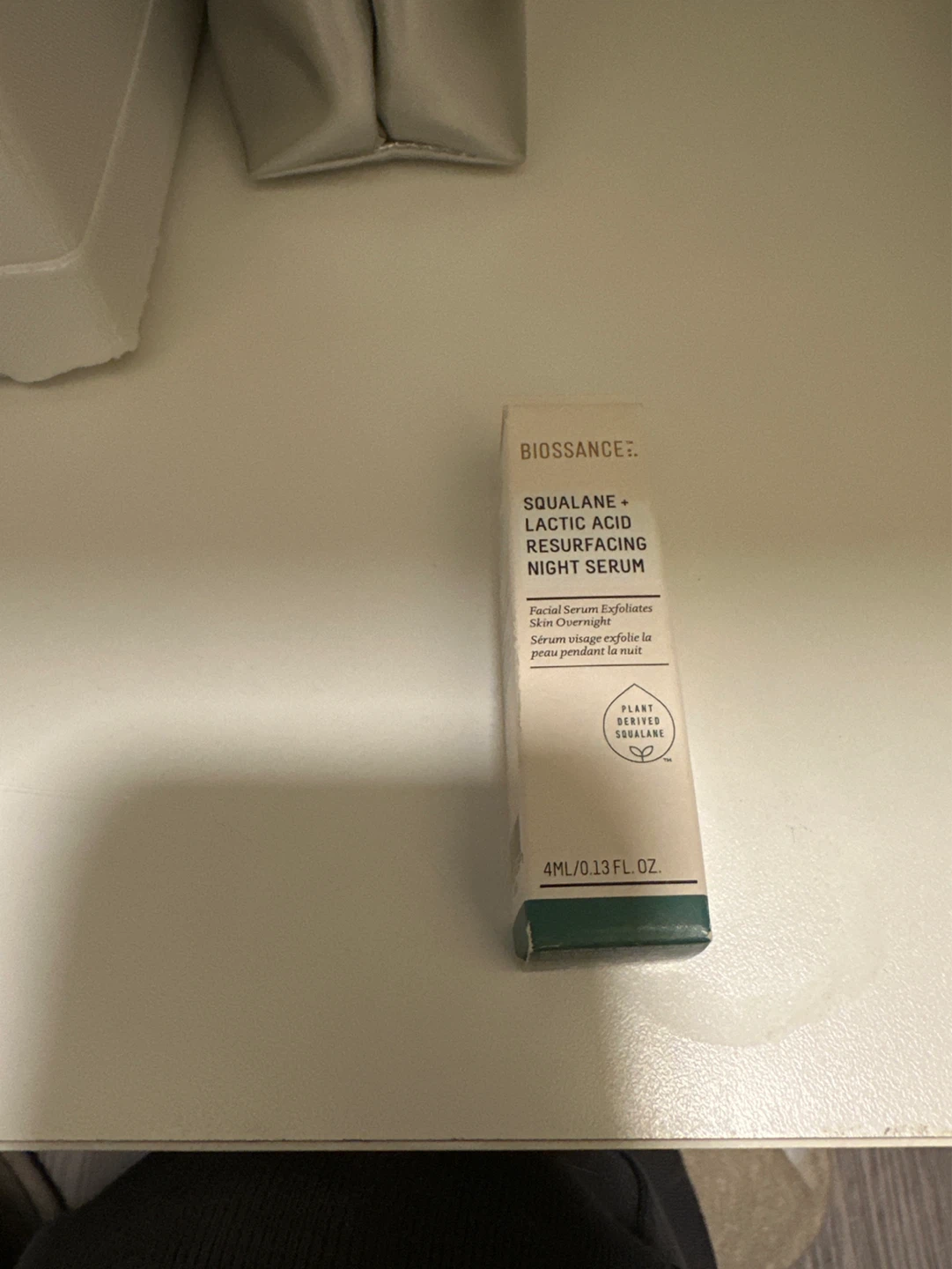Biossance Squalane + Lactic Acid Resurfacing Night Serum 4ml
