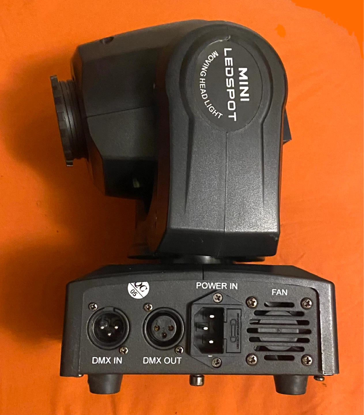2 Mini LED SPOT Moving Head Lights DMX - photo 4