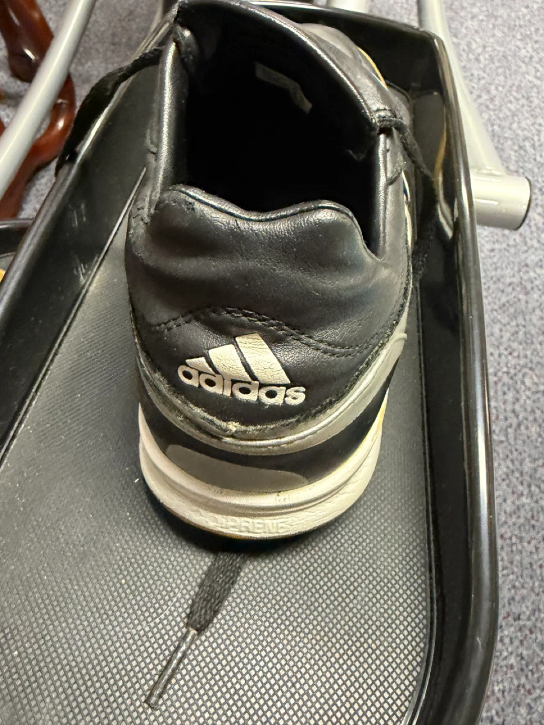 Adidas Black Indoor Soccer Shoes - photo 2