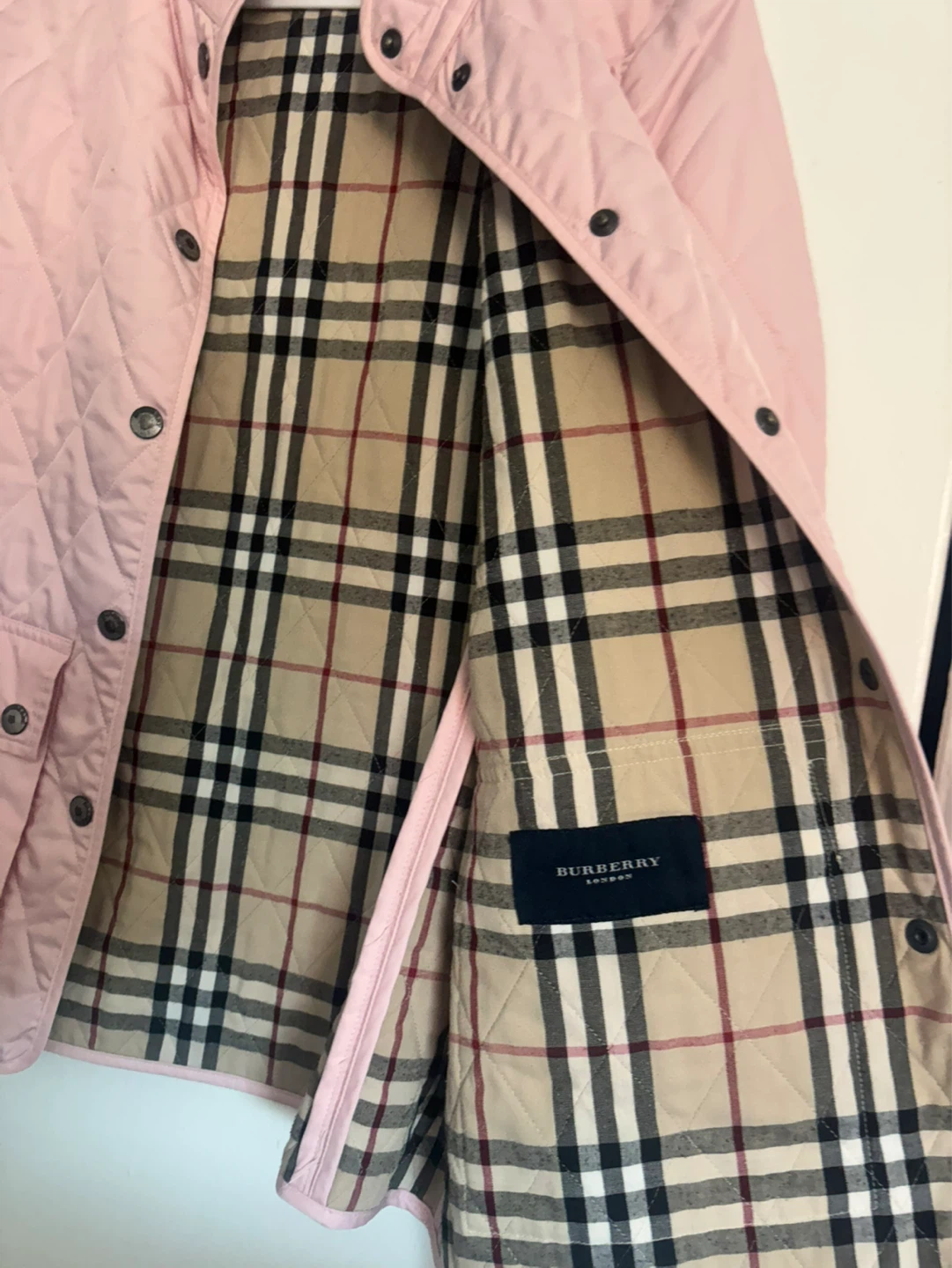 Burberry Quilted Jacket - Pink - photo 2