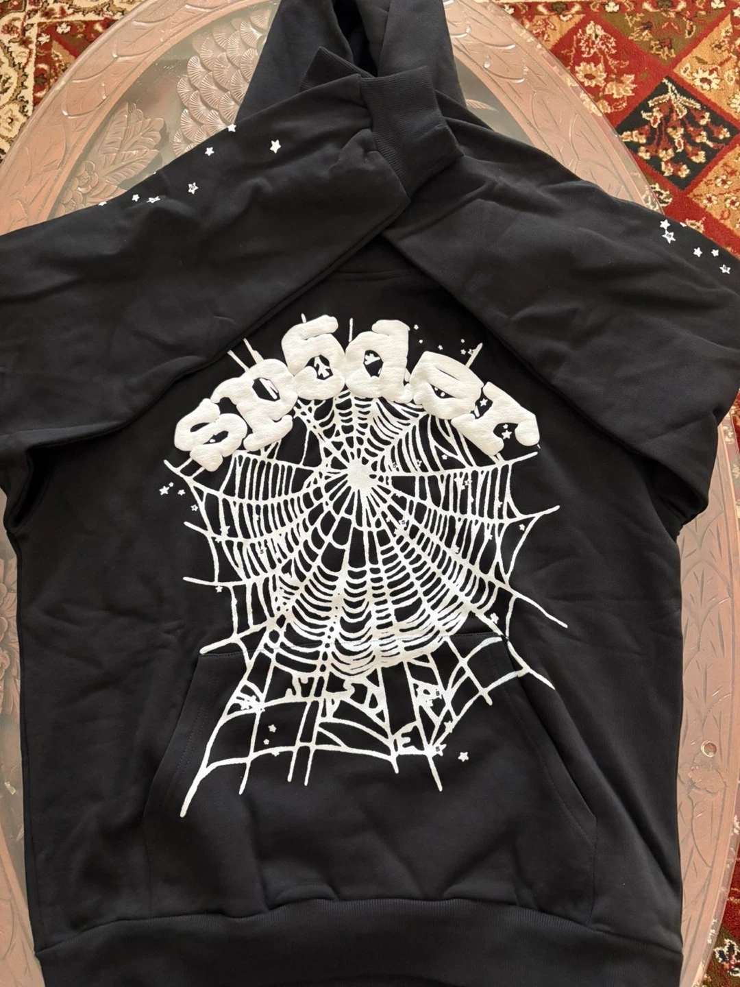 Sp5der Hoodie Spider Web Logo