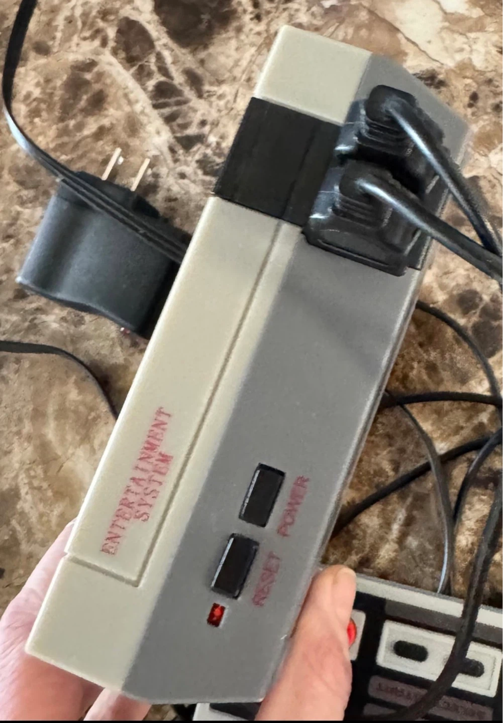 Console de jeux NES Entertainment System avec 2 manettes - photo 2