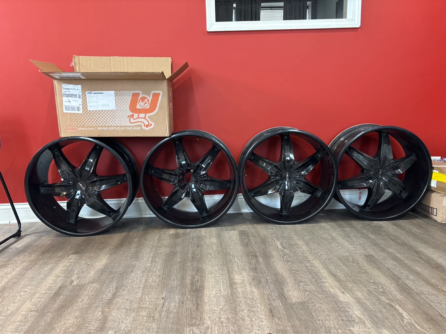 Universal Black 22” Alloy Wheels