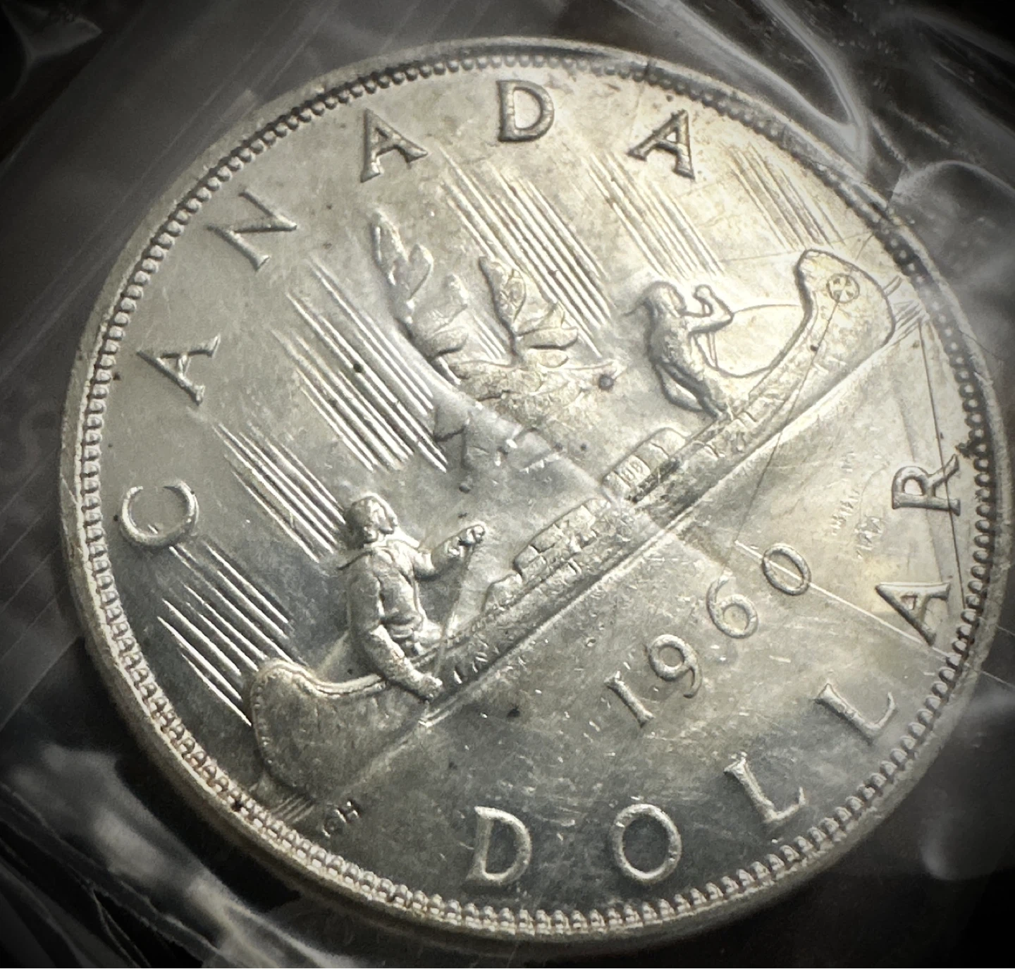 Nice Shiny - 1960 Canada Dollar Coin