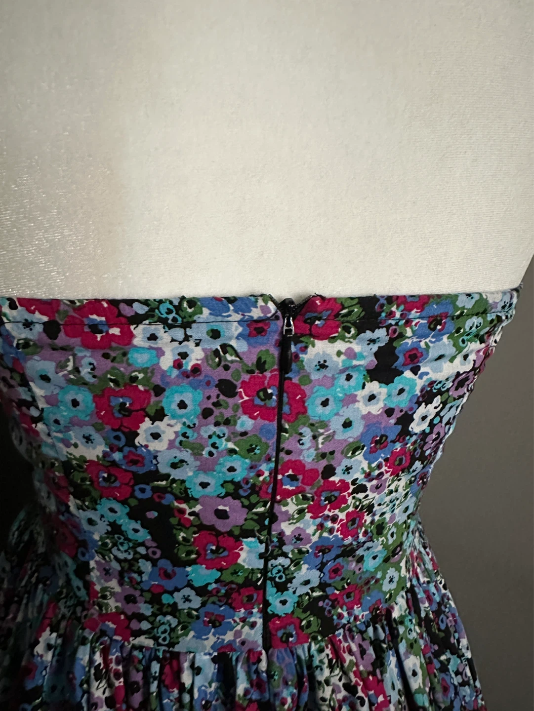 Seductions Floral Strapless Dress - photo 5