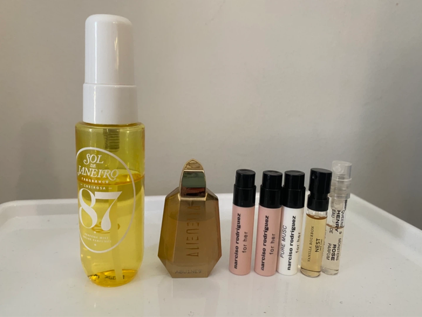 SDJ Cheirosa '87 Mist + Mugler Alien Goddess Intense + freebies