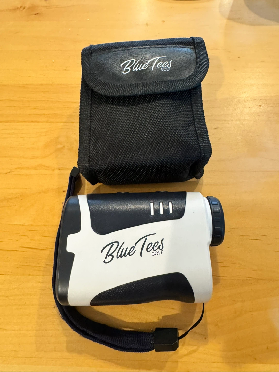 Blue Tees Golf Rangefinder with Case