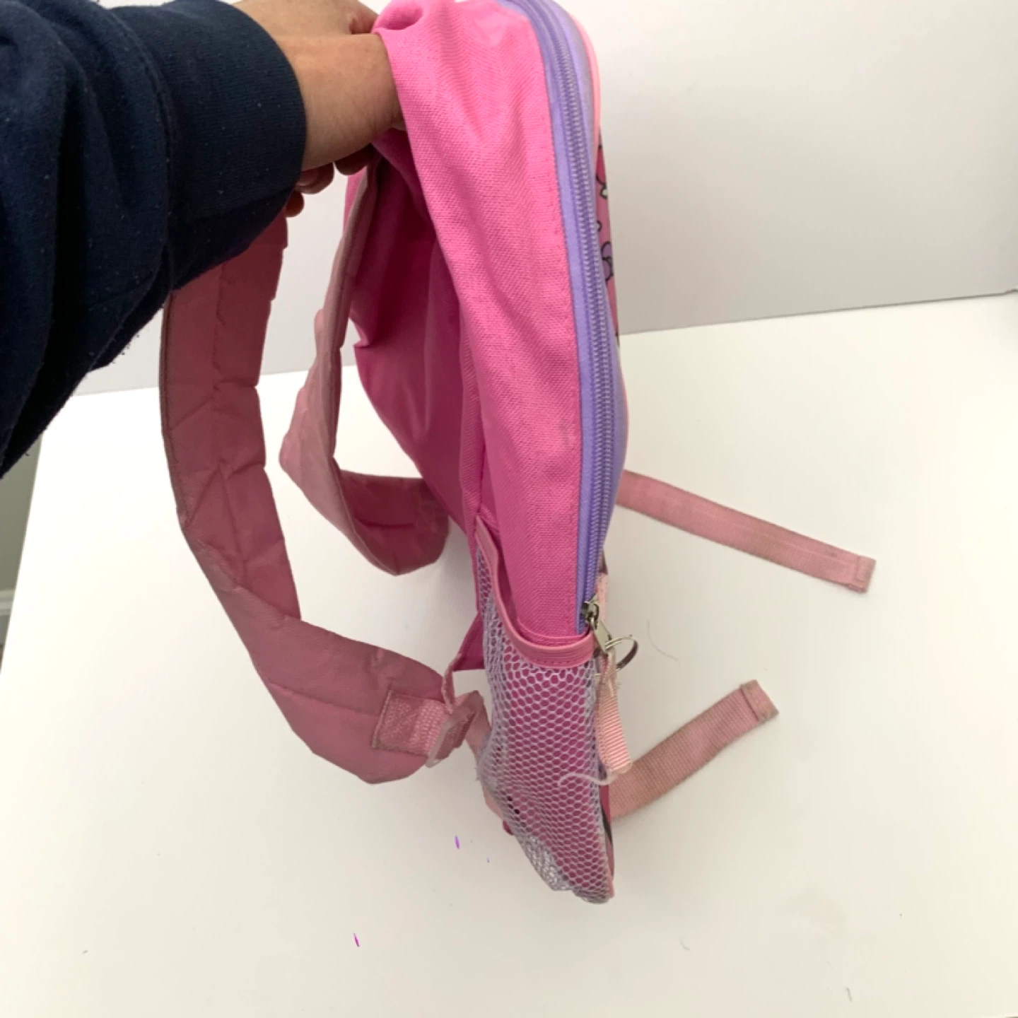 Backpack Hello Kitty Kids School Bag Pink Rainbow - photo 3