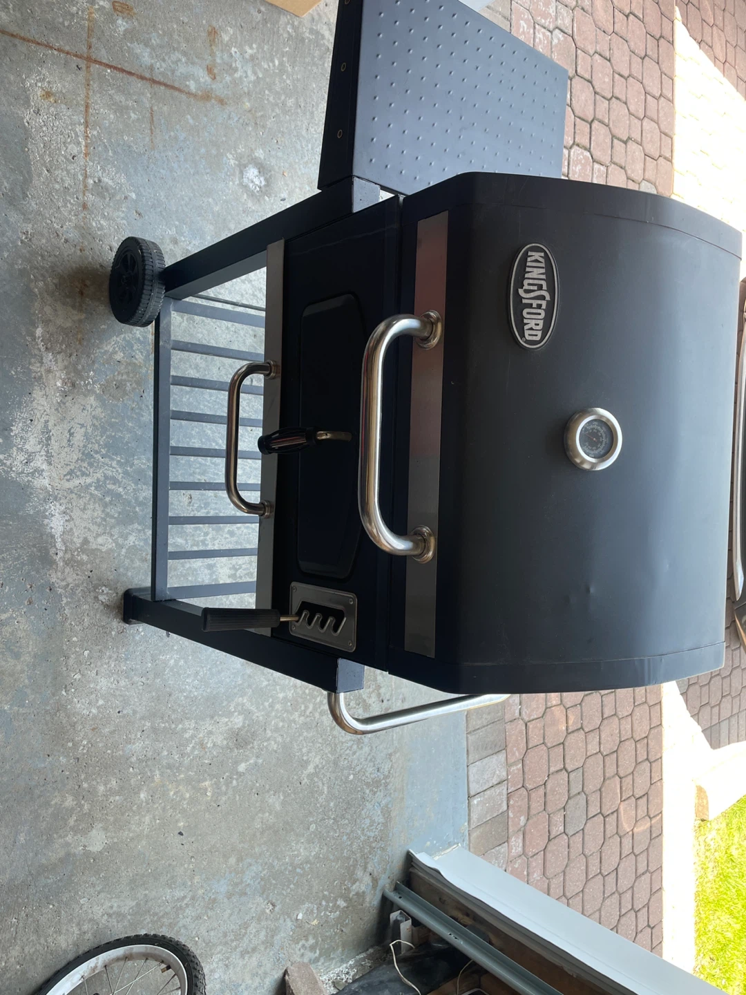 Kingford Charcoal Grill BBQ - photo 2