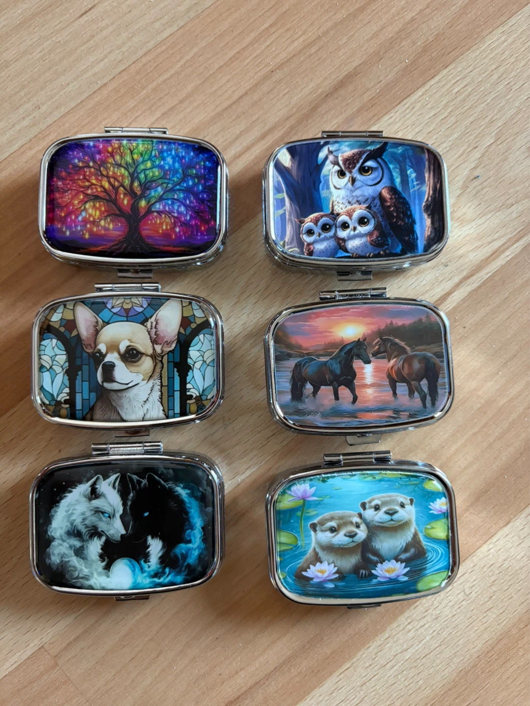 Cute Pill Boxes $10 each firm
