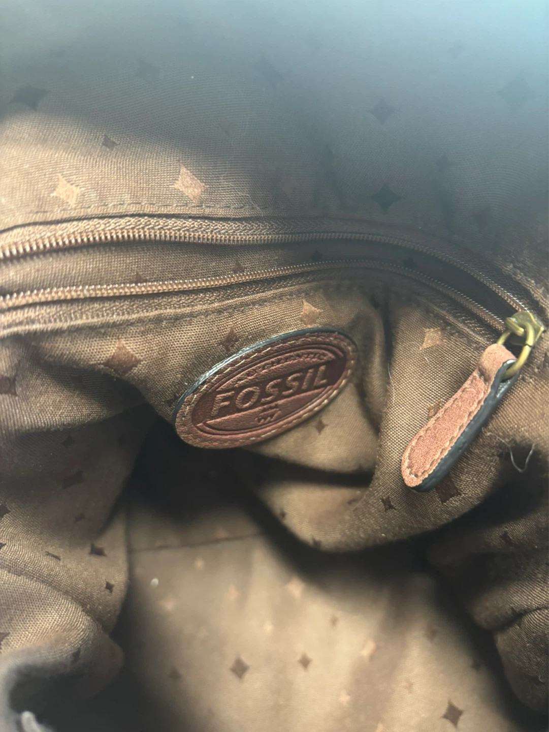FOSSIL “MORGAN” TRAVELLER CROSSBODY LEATHER BAG - photo 5